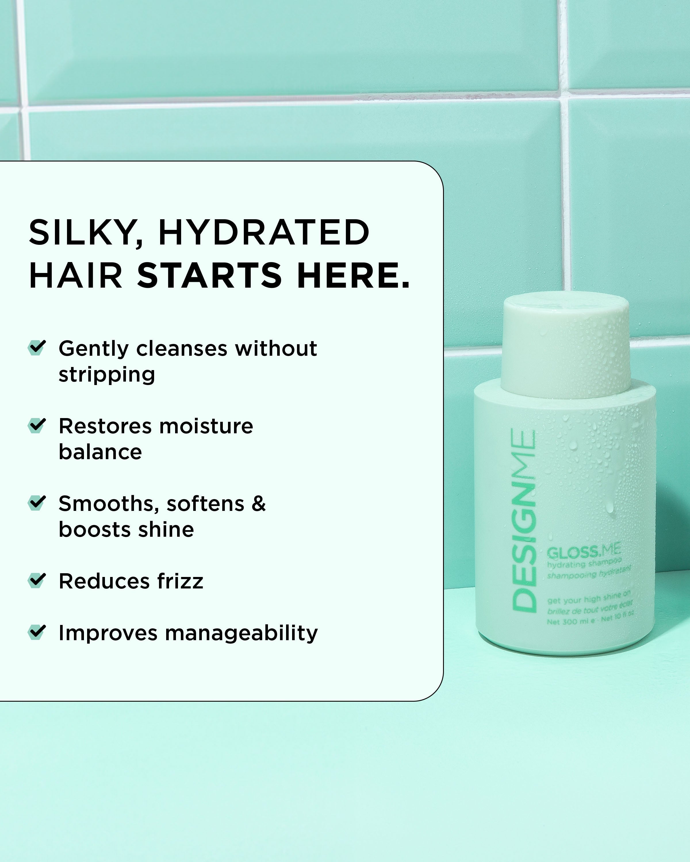Shampooing hydratant Gloss.ME