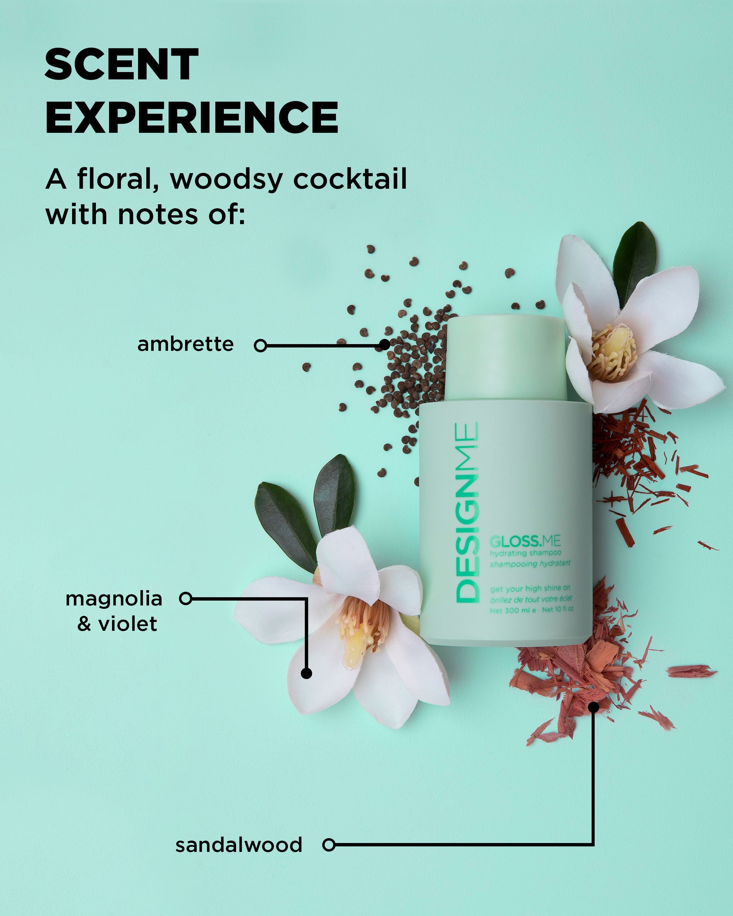 Shampooing hydratant Gloss.ME
