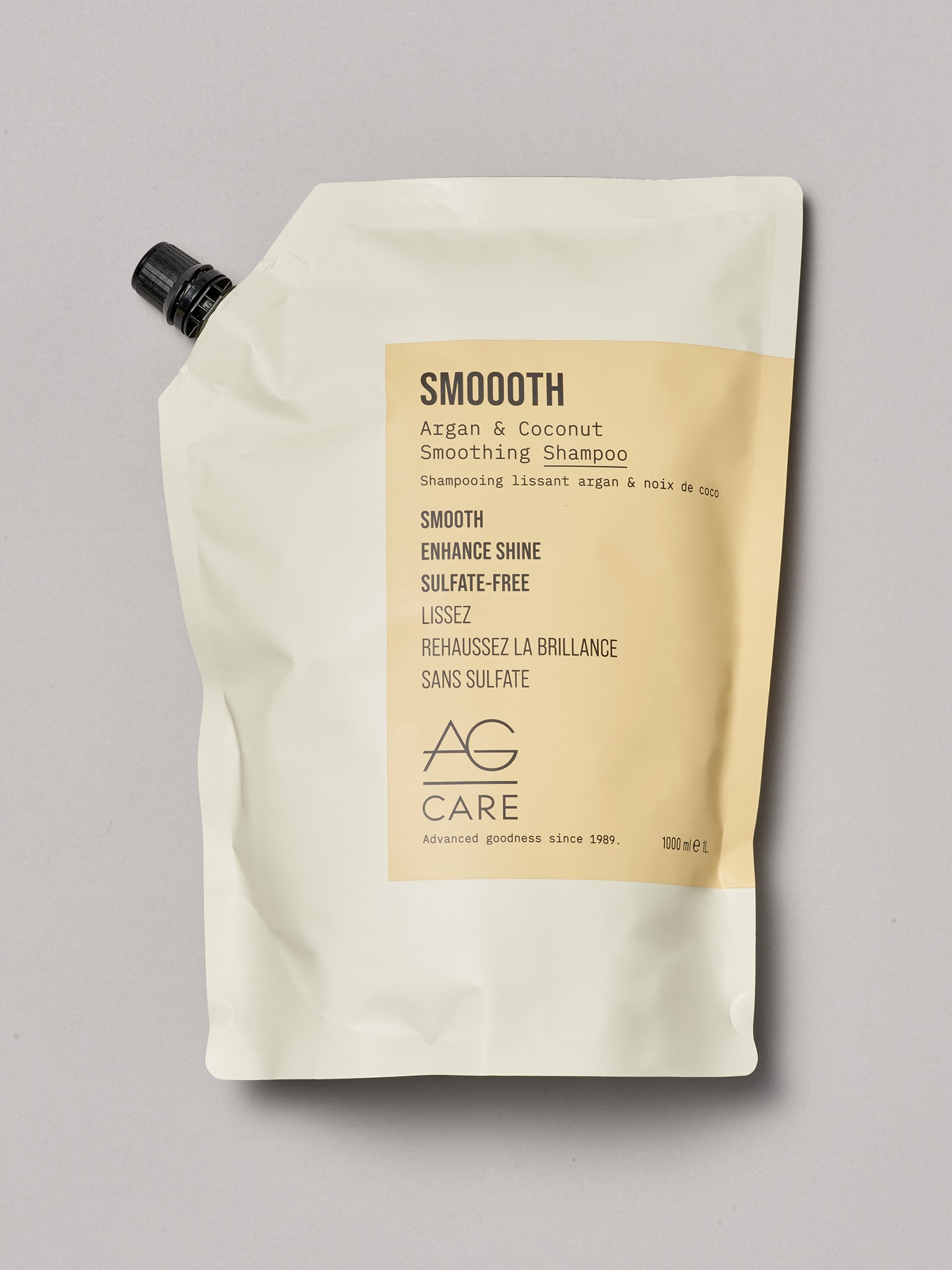 Shampoing lissant à l'argan et à la noix de coco AG Care Smooth