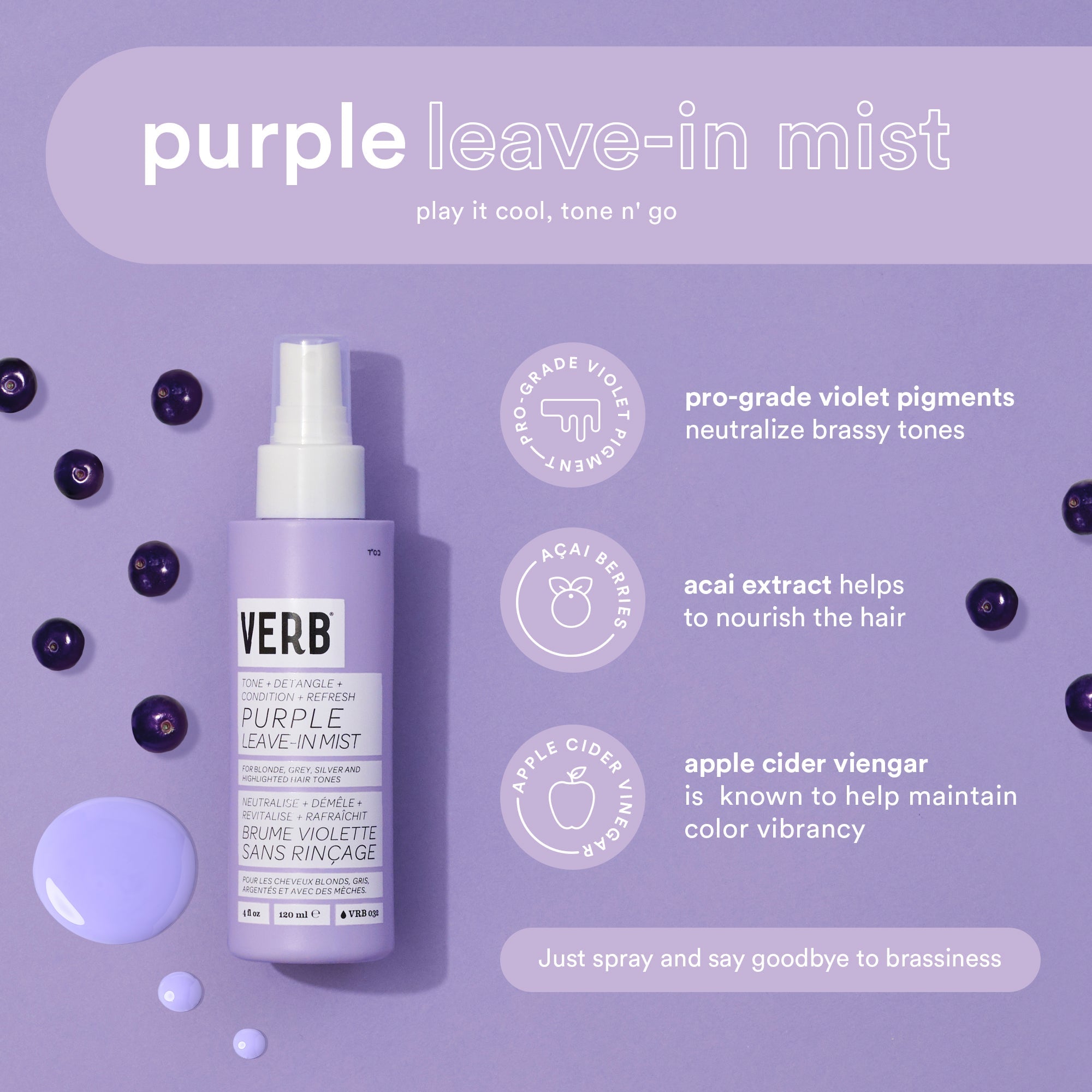 VERB Purple Leave-in Mist