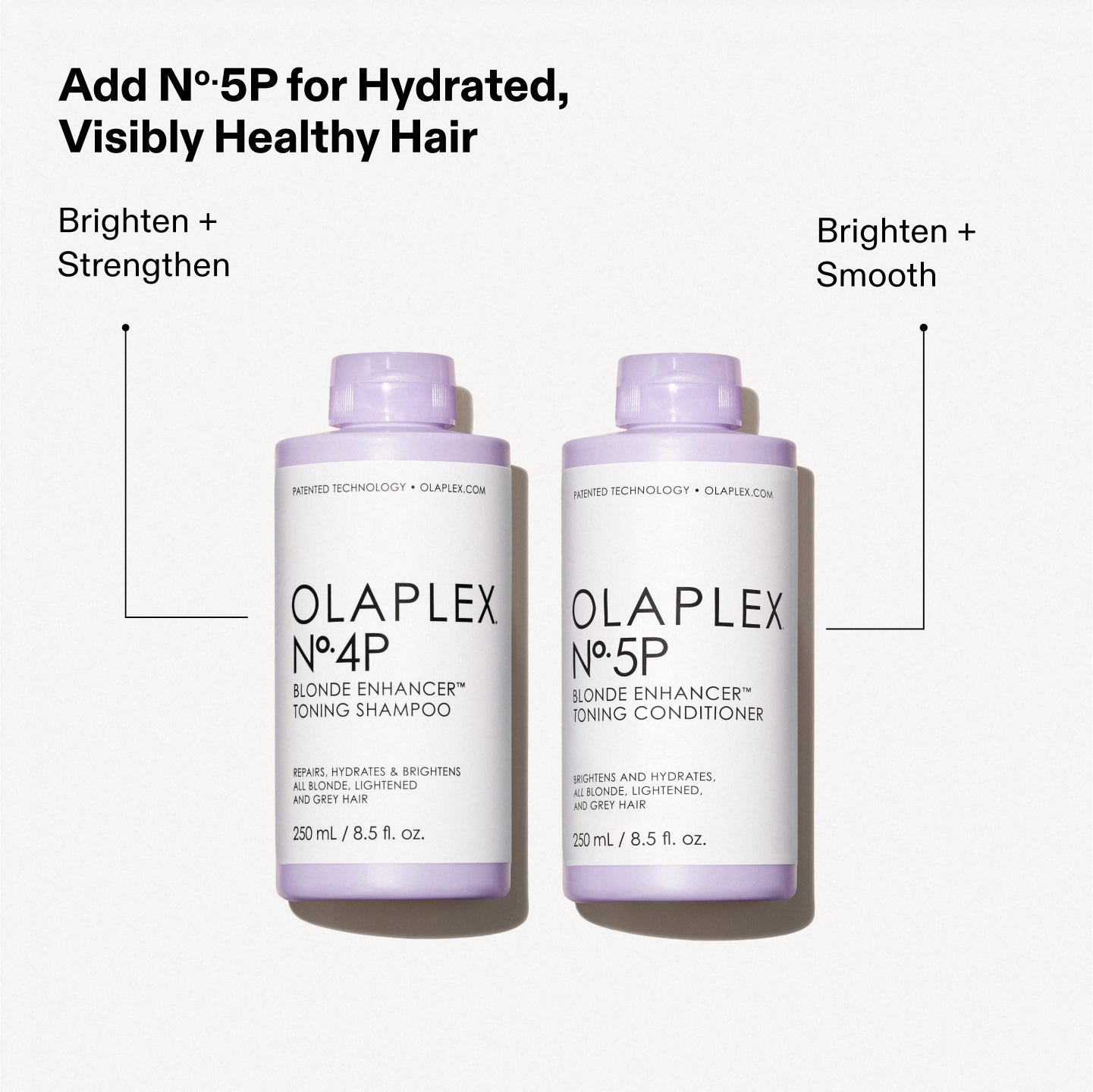 Shampoing violet tonifiant rehausseur de blond OLAPLEX N° 4P