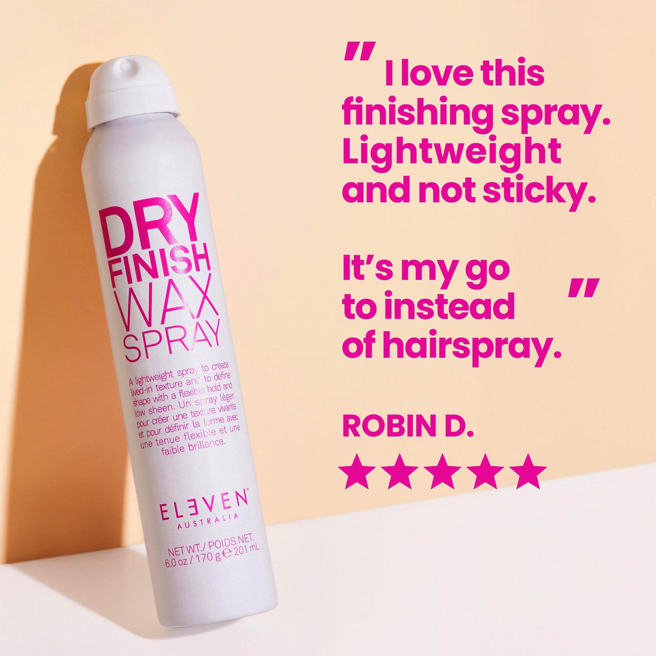 Spray de cire de finition sèche Eleven