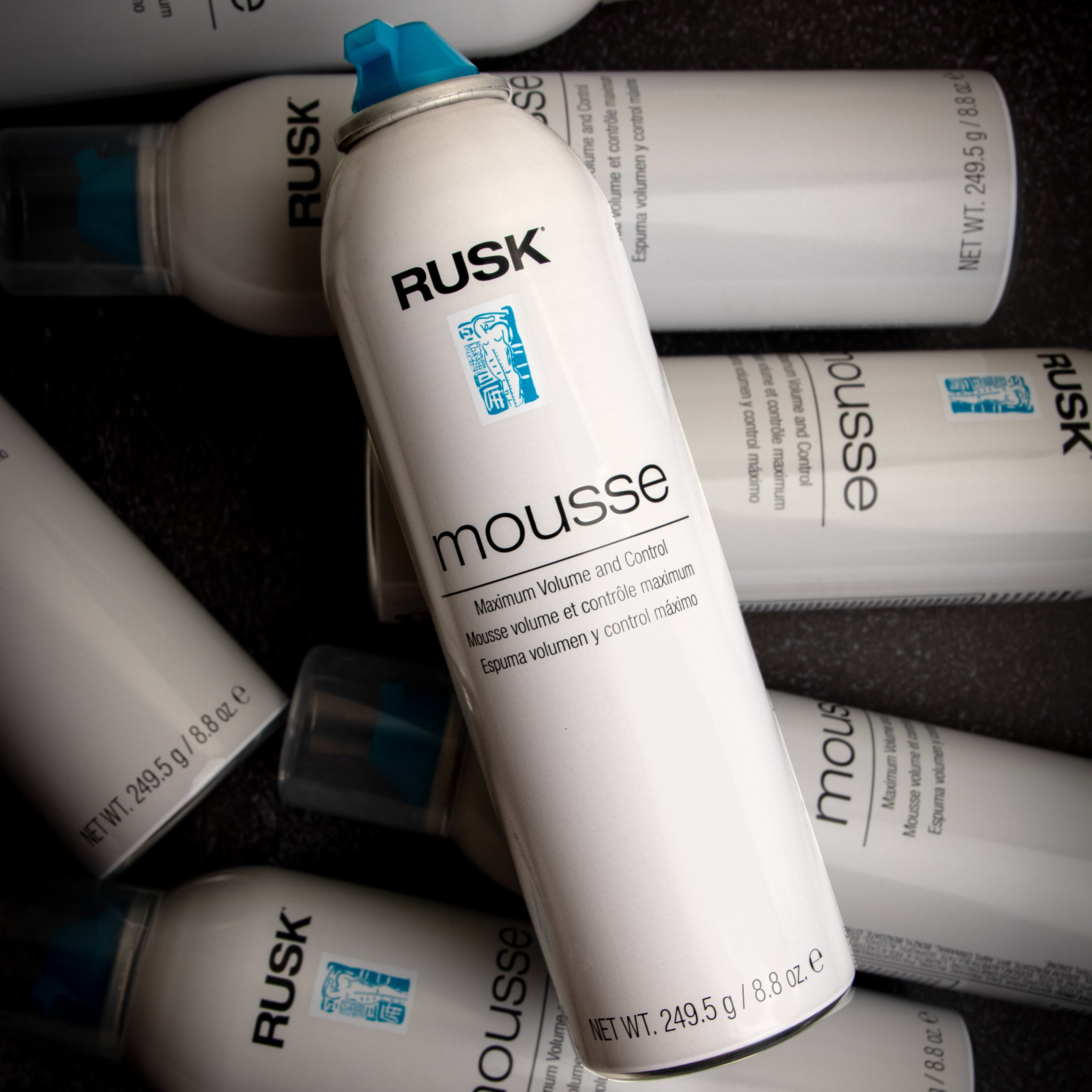 RUSK Maximum Volume and Control Mousse