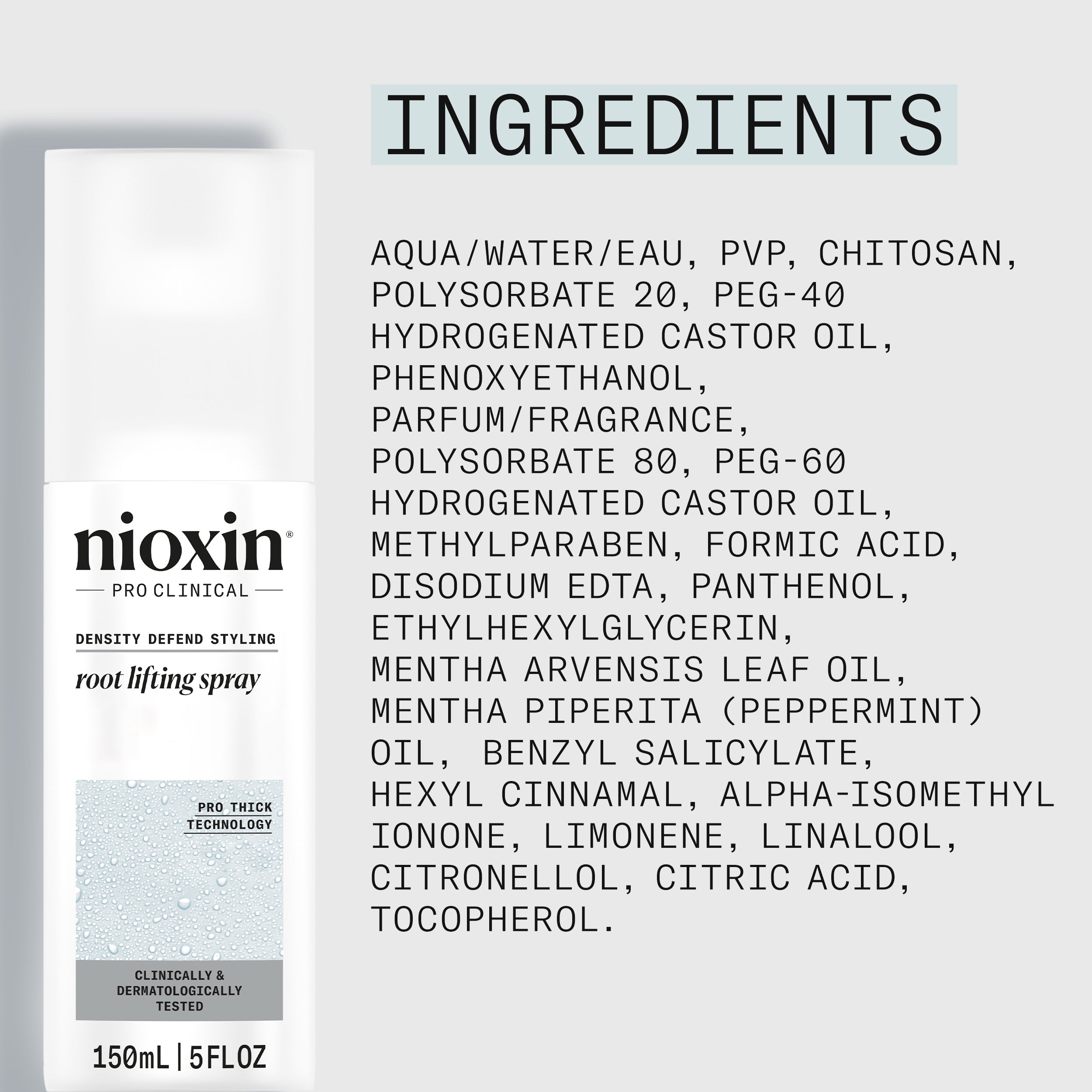 SPRAY ÉPAISSISSANT NIOXIN