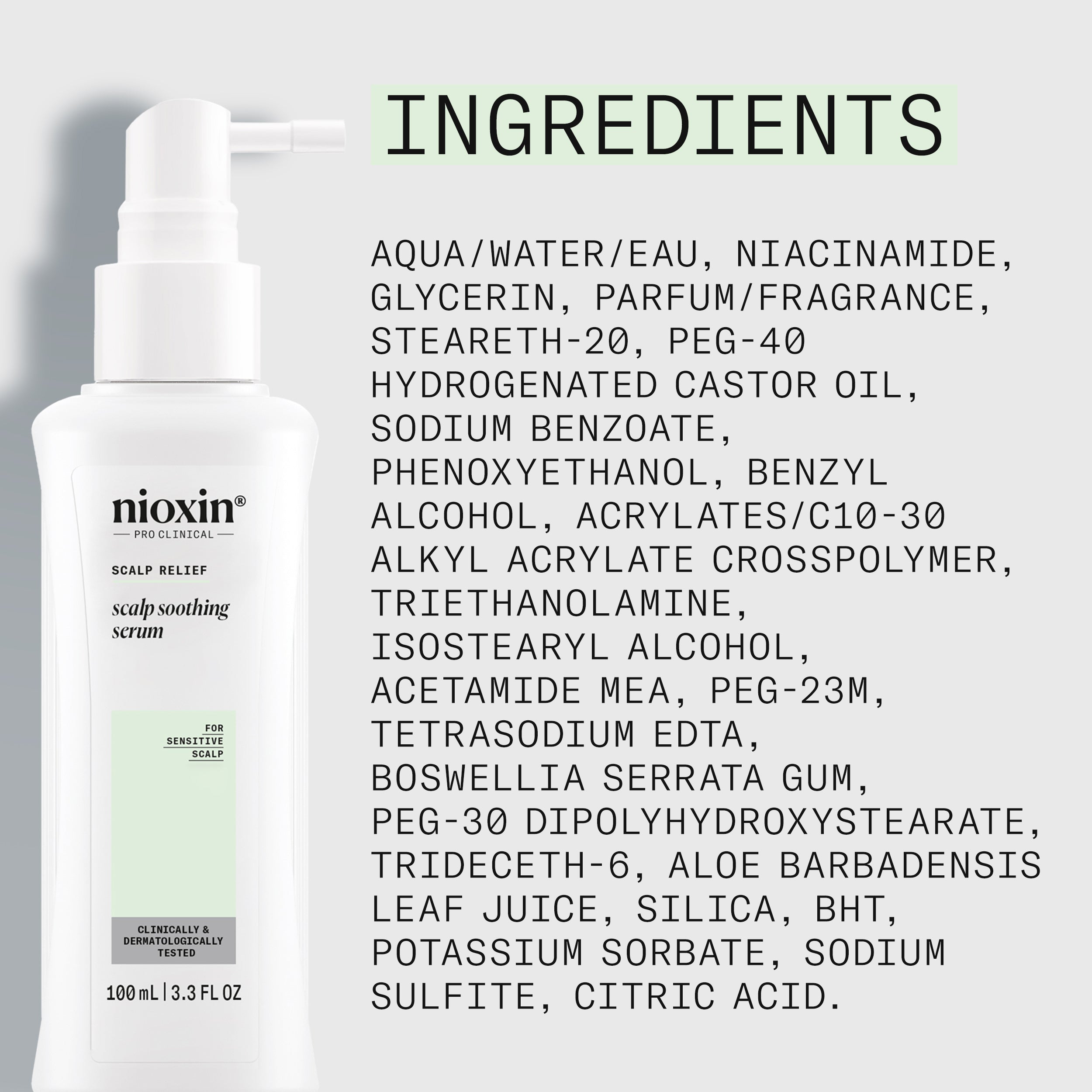 NIOXIN SCALP RELIEF SOOTHING SERUM