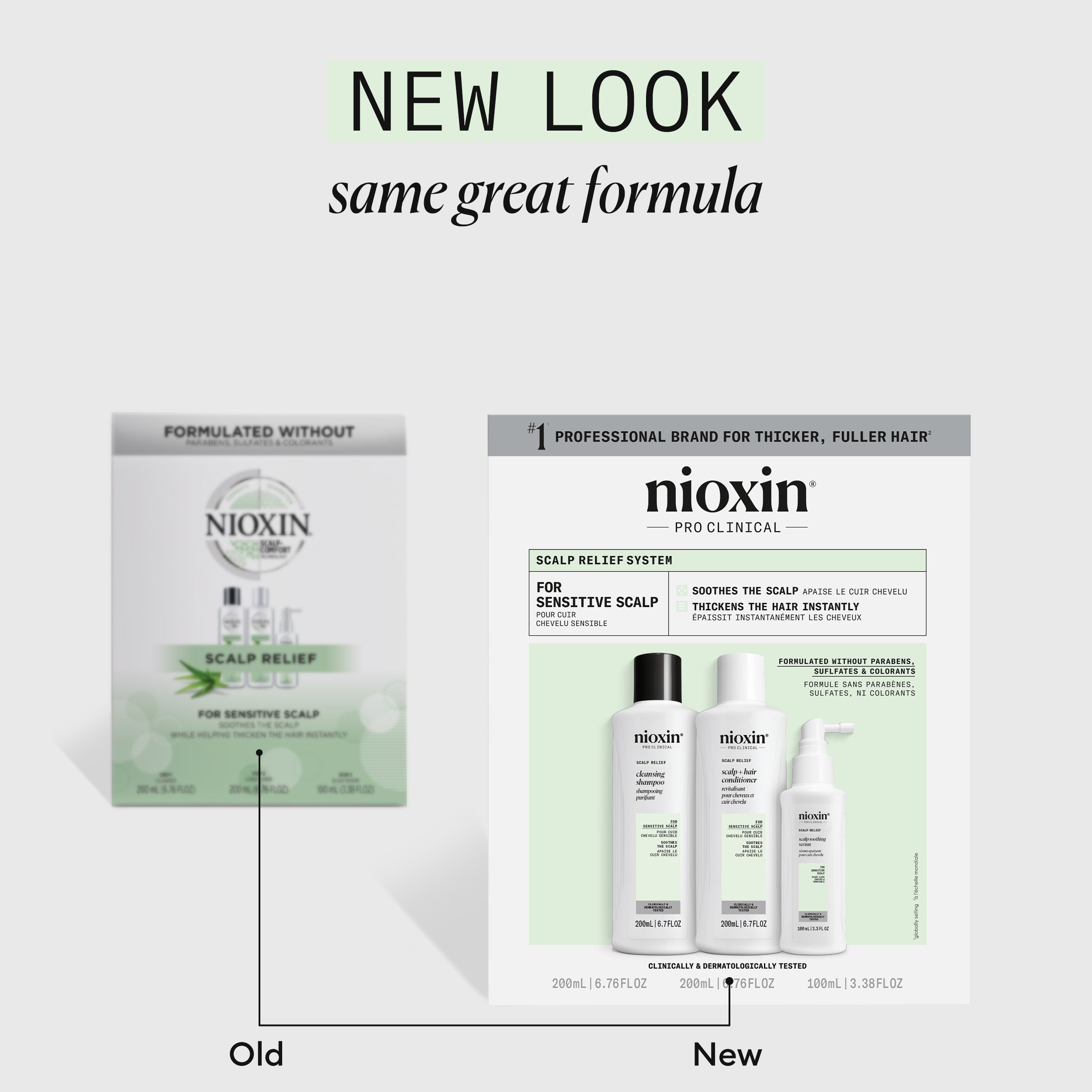 NIOXIN SCALP RELIEF HAIR CARE KIT