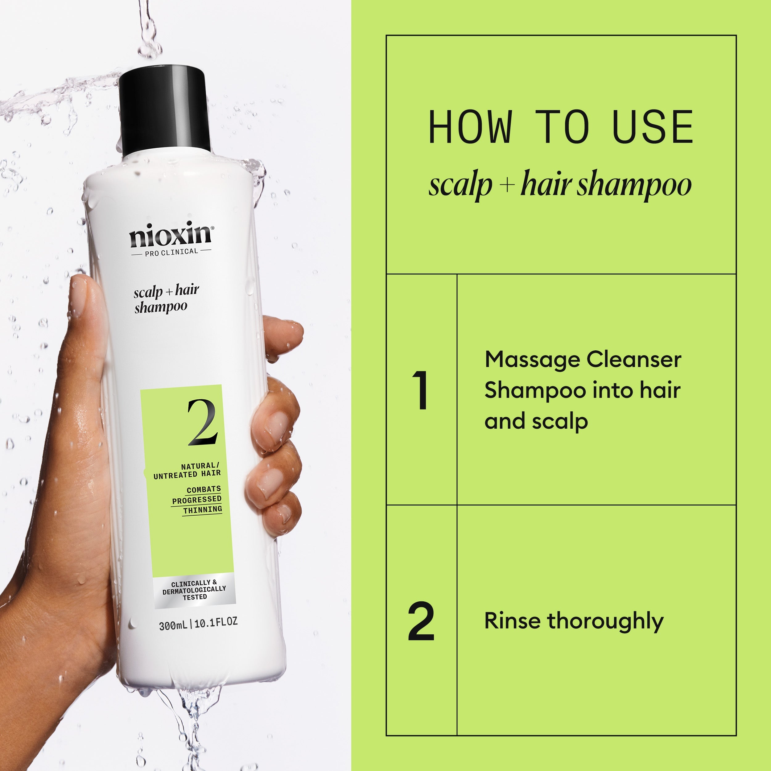 NIOXIN CLEANSER SHAMPOO SYSTEM 2