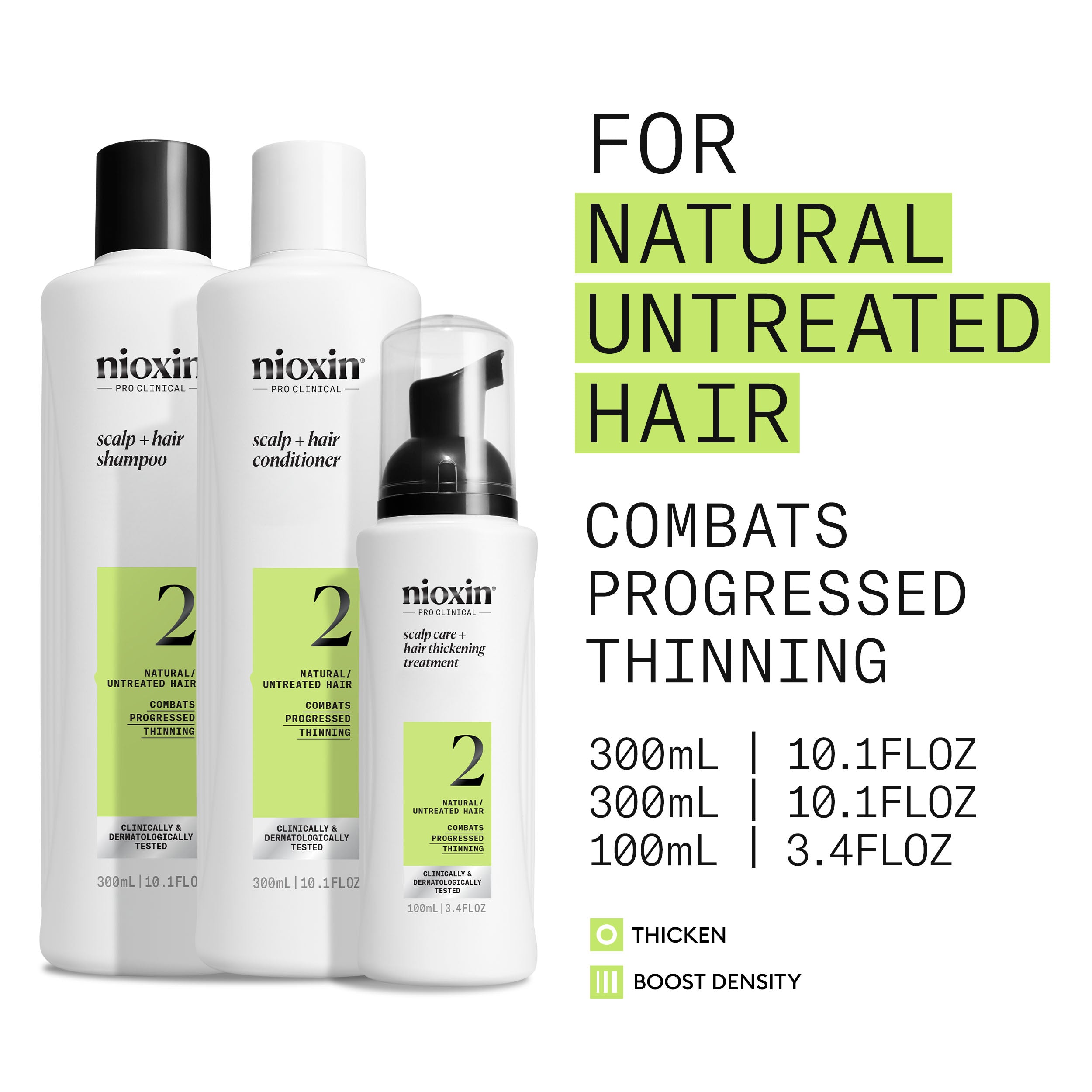 KIT SYSTÈME CAPILLAIRE NIOXIN #2