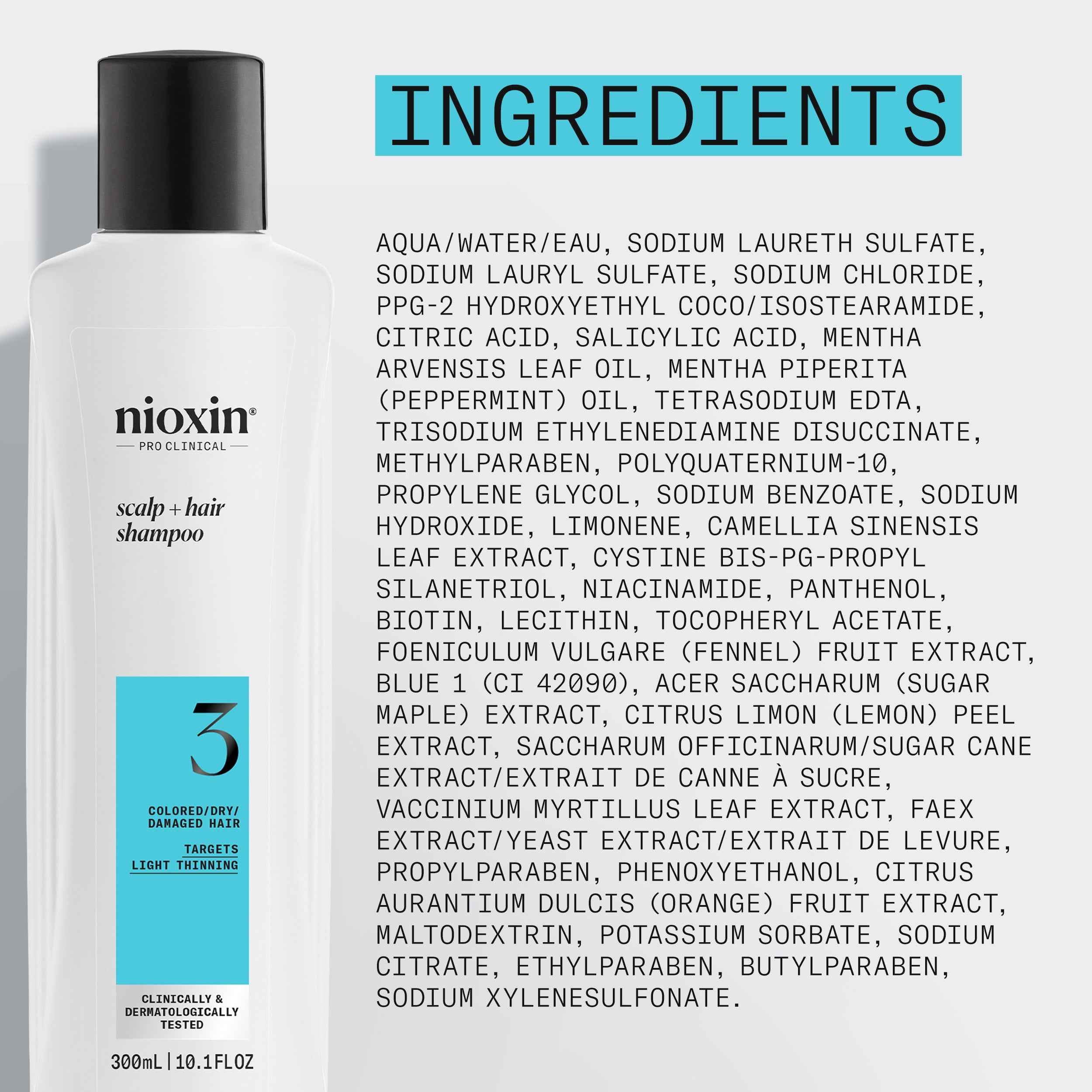 NIOXIN SYSTEM 3 SHAMPOO