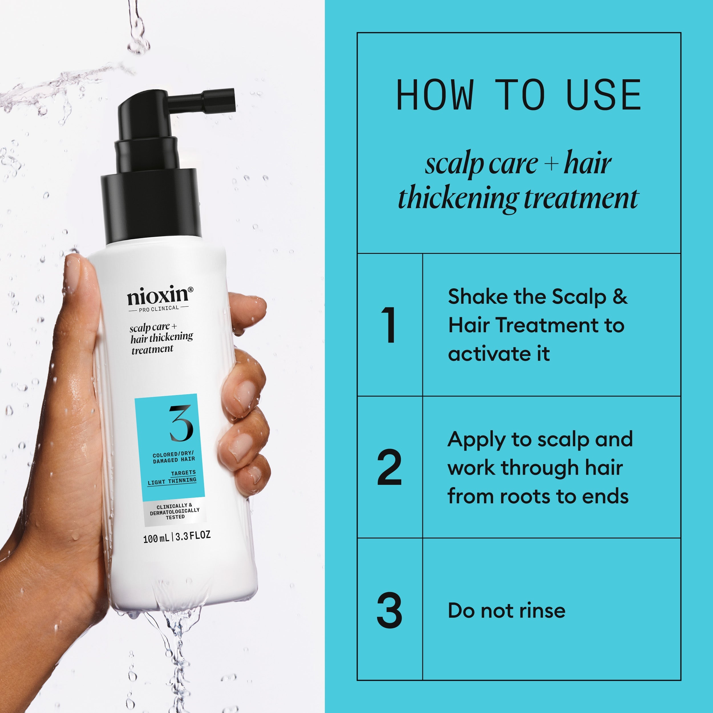 NIOXIN SCALP & HAIR TREATMENT SYSTEM 3