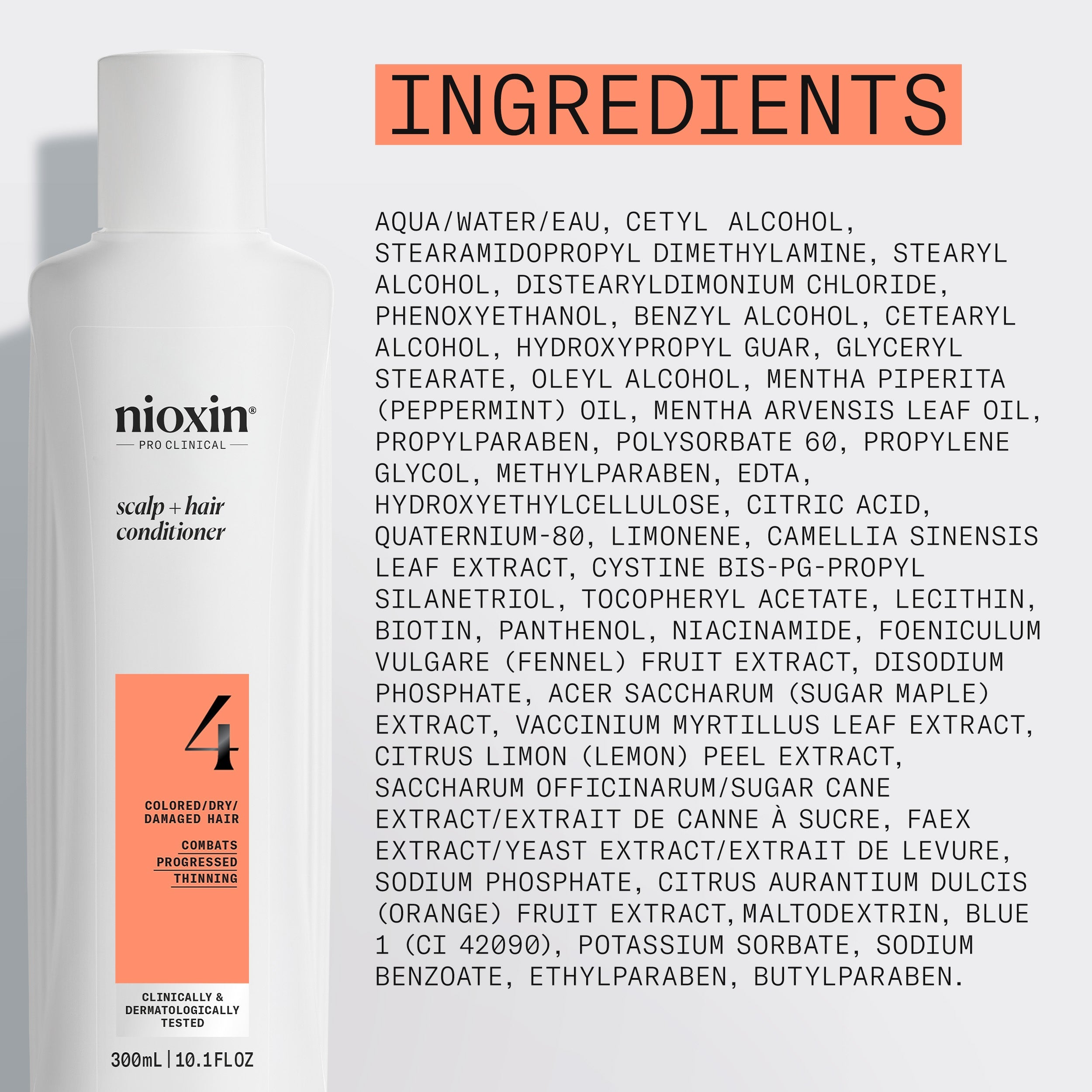 SYSTÈME DE THÉRAPIE DU CUIR CHEVELU NIOXIN 4