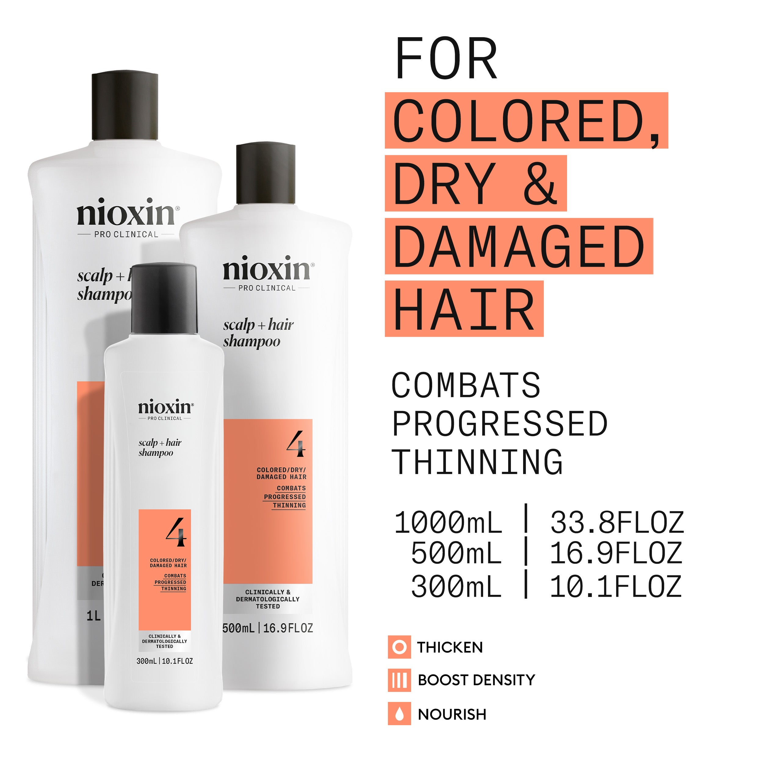 NIOXIN CLEANSER SHAMPOO SYSTEM 4