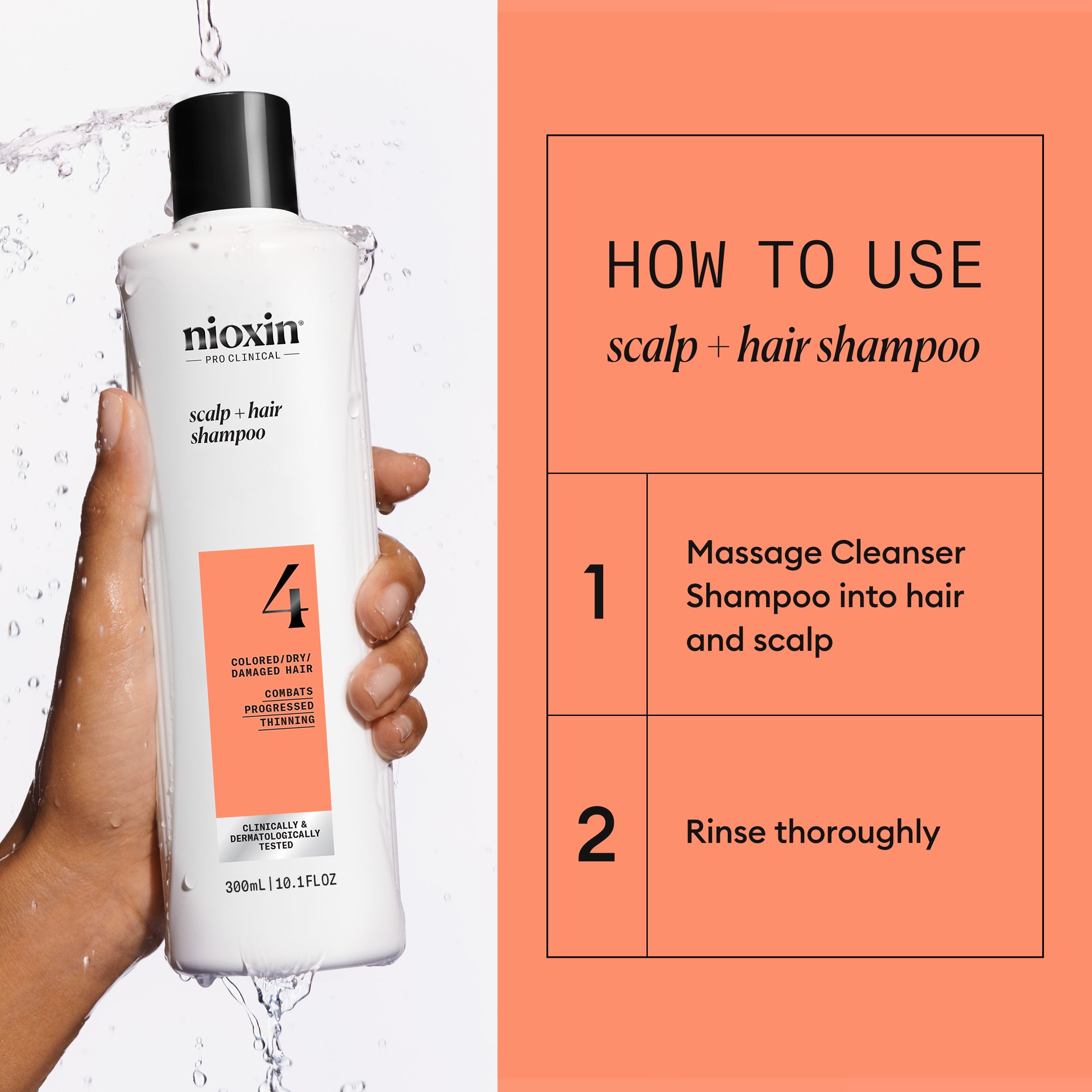 NIOXIN CLEANSER SHAMPOO SYSTEM 4