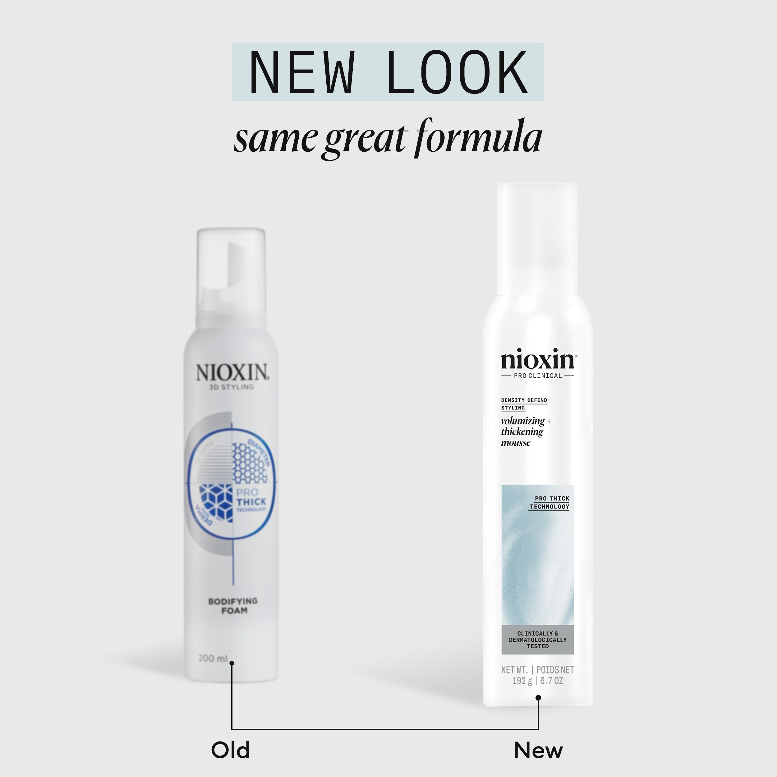 NIOXIN BODIFYING FOAM