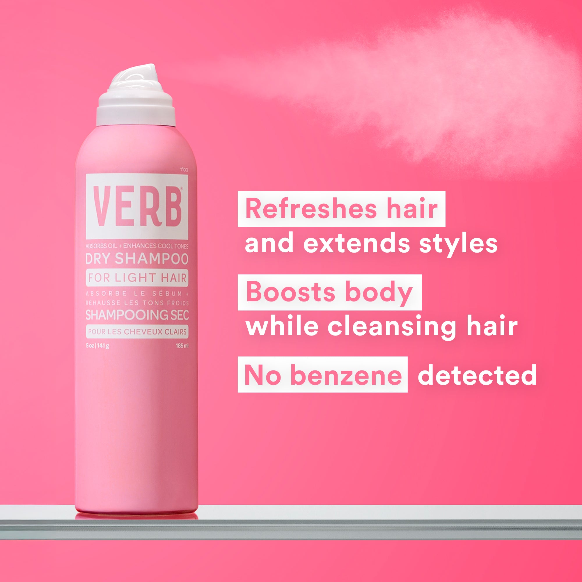 VERB DRY SHAMPOO FOR PALE AND DARK