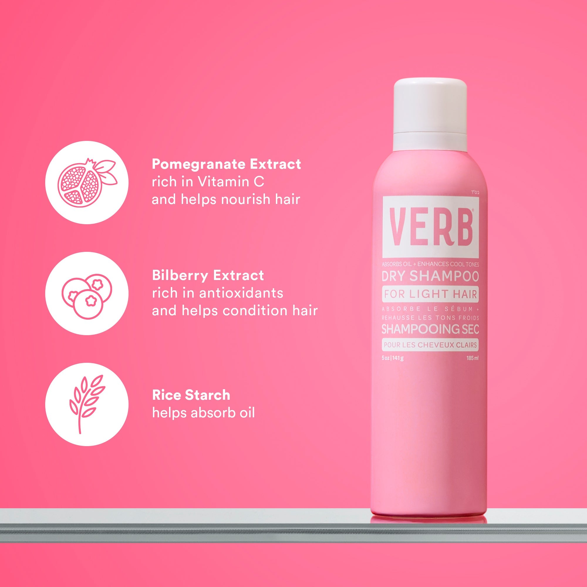 VERB DRY SHAMPOO FOR PALE AND DARK