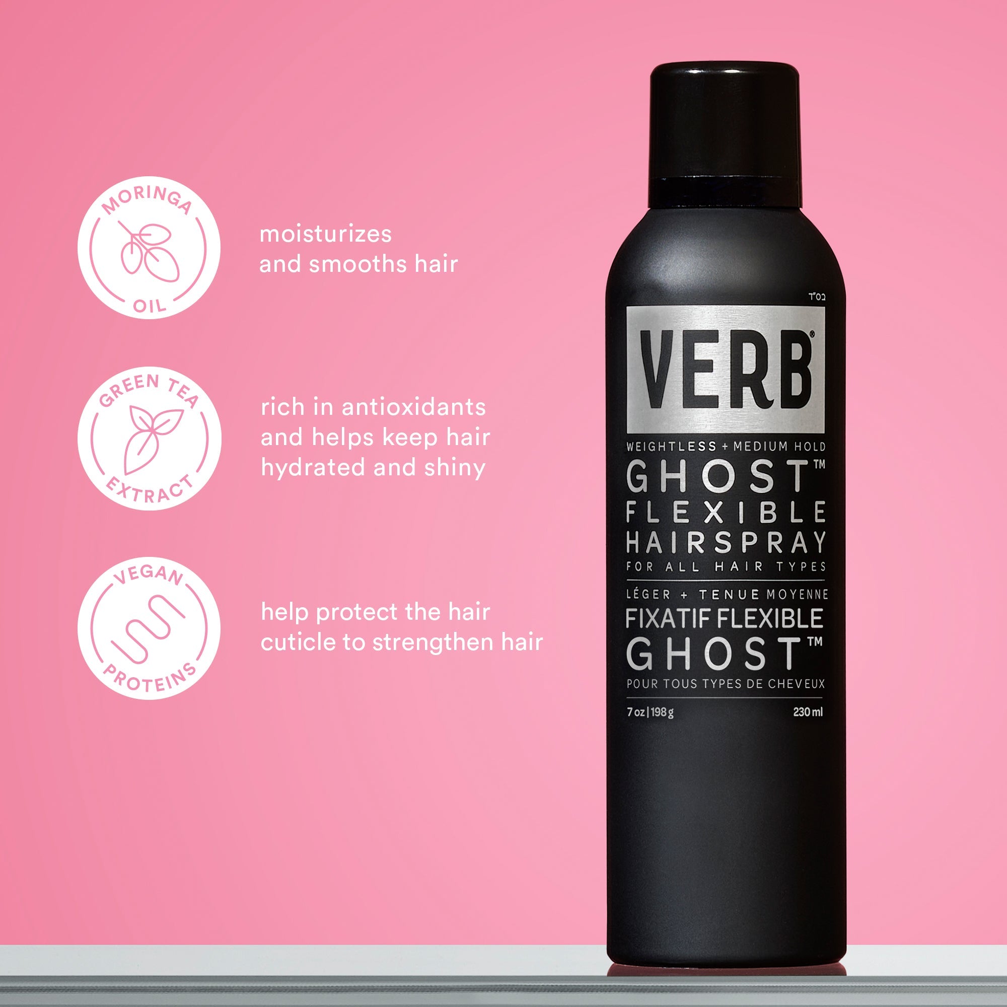 VERB GHOST FLEXIBLE HAIRSPRAY 230ML