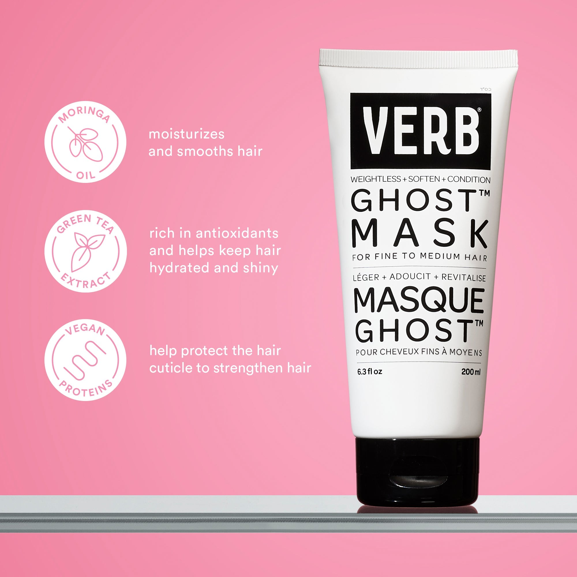 MASQUE CAPILLAIRE VERBE GHOST 180g