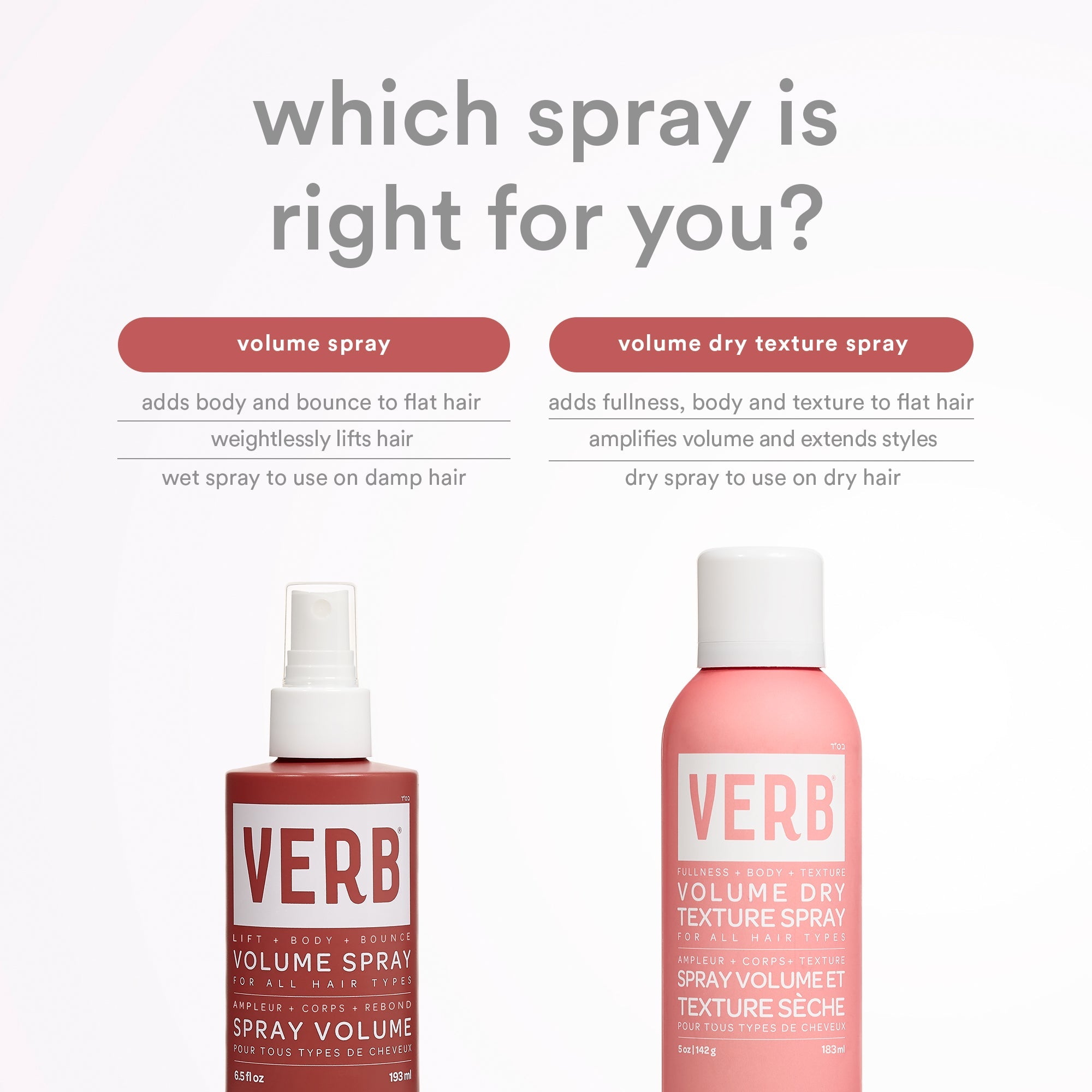 VERB VOLUME SPRAY 192ML