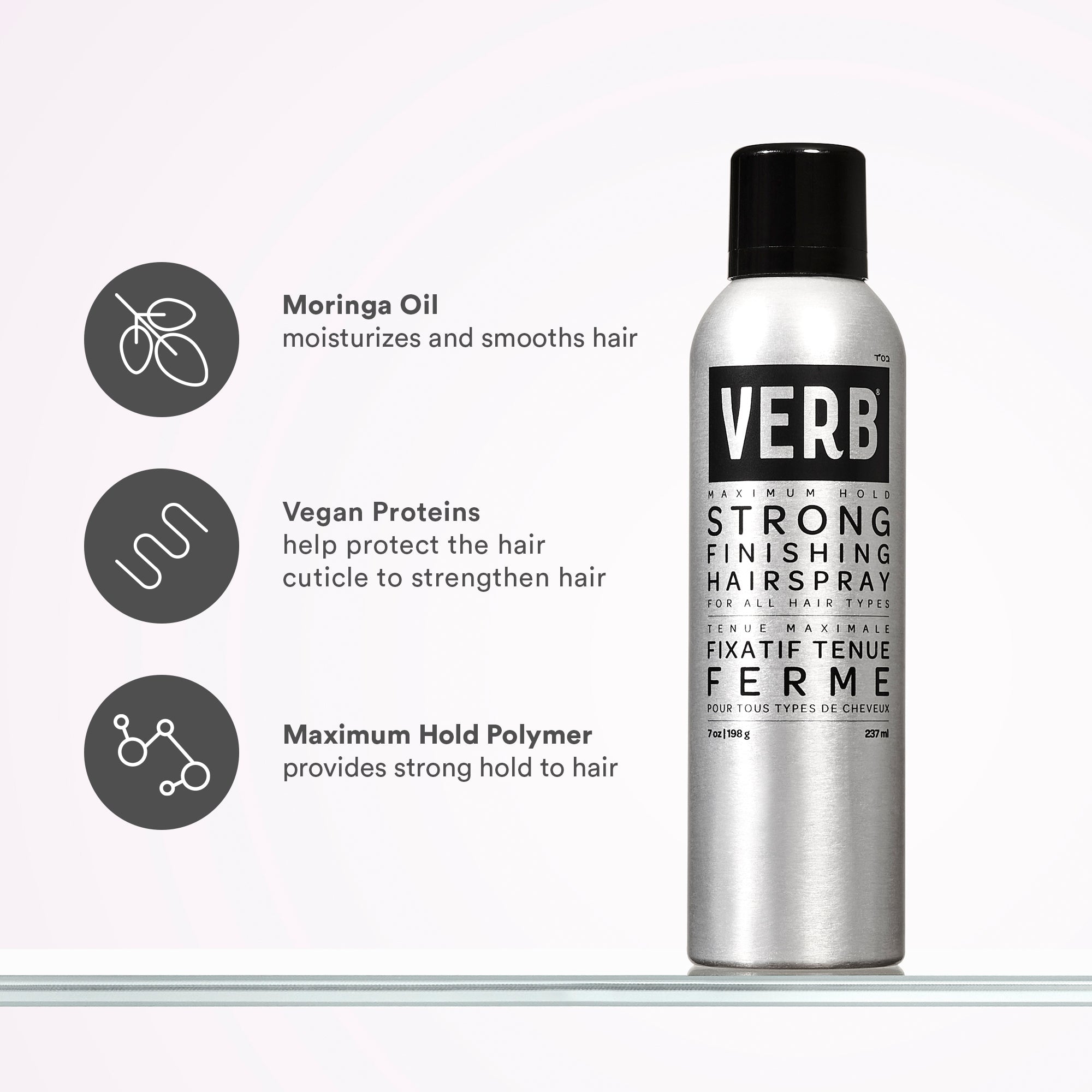 VERB STRONG FINISHING HAIRSPRAY 237ML