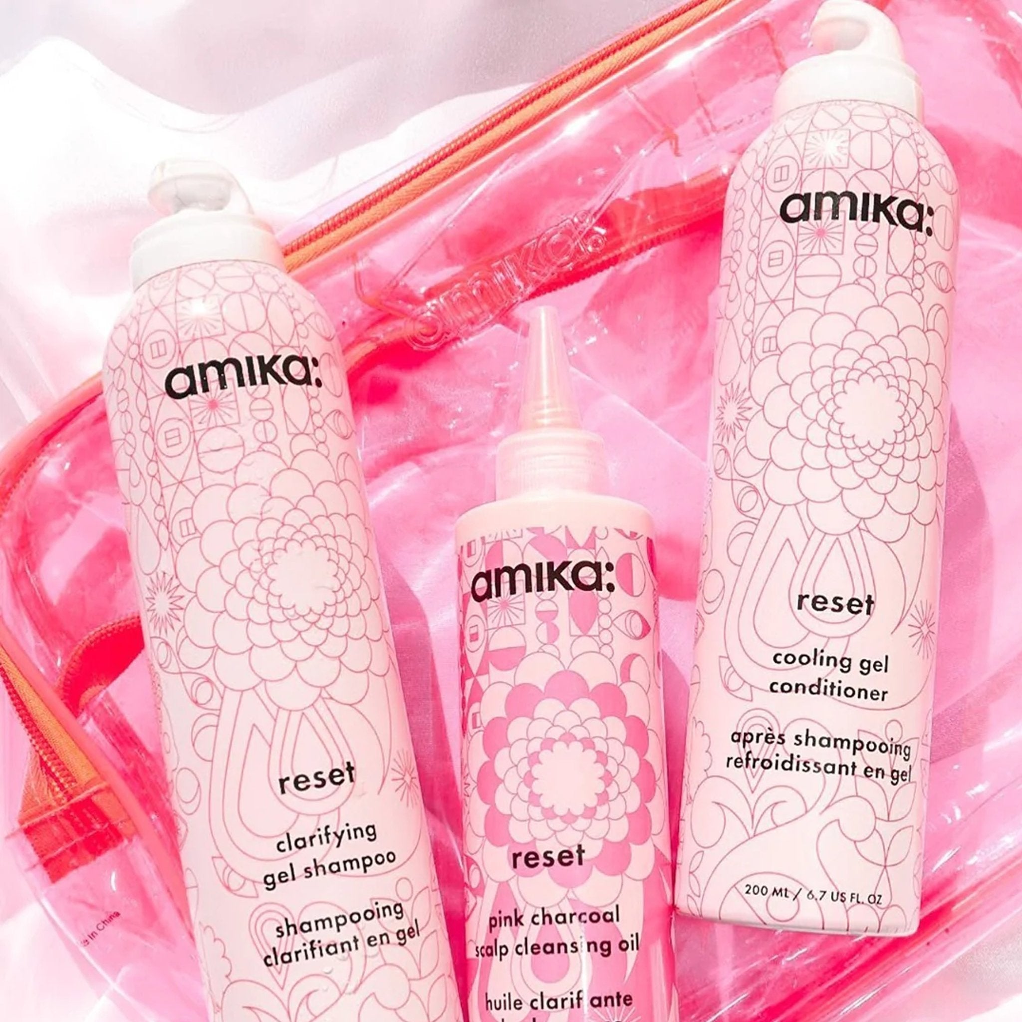 Après-shampoing gel rafraîchissant Amika Reset