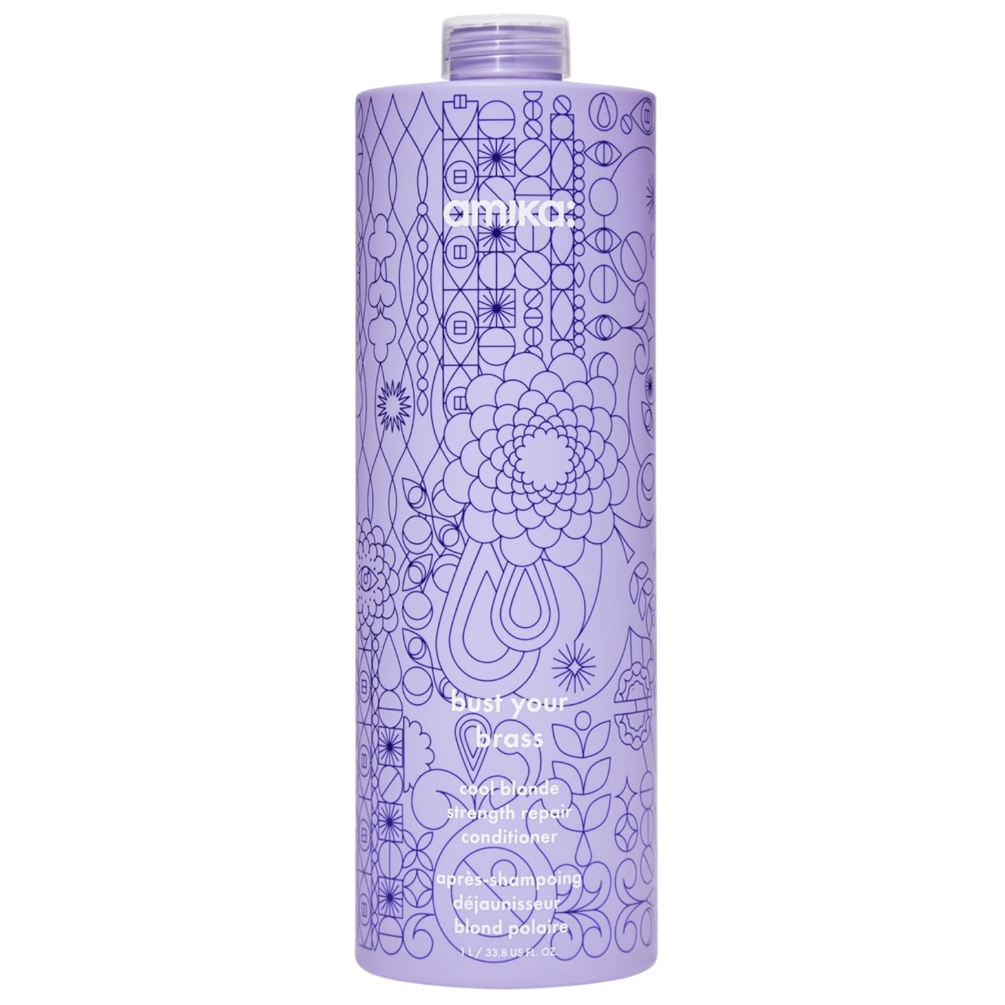 Après-shampoing réparateur blond froid Amika Bust Your Brass