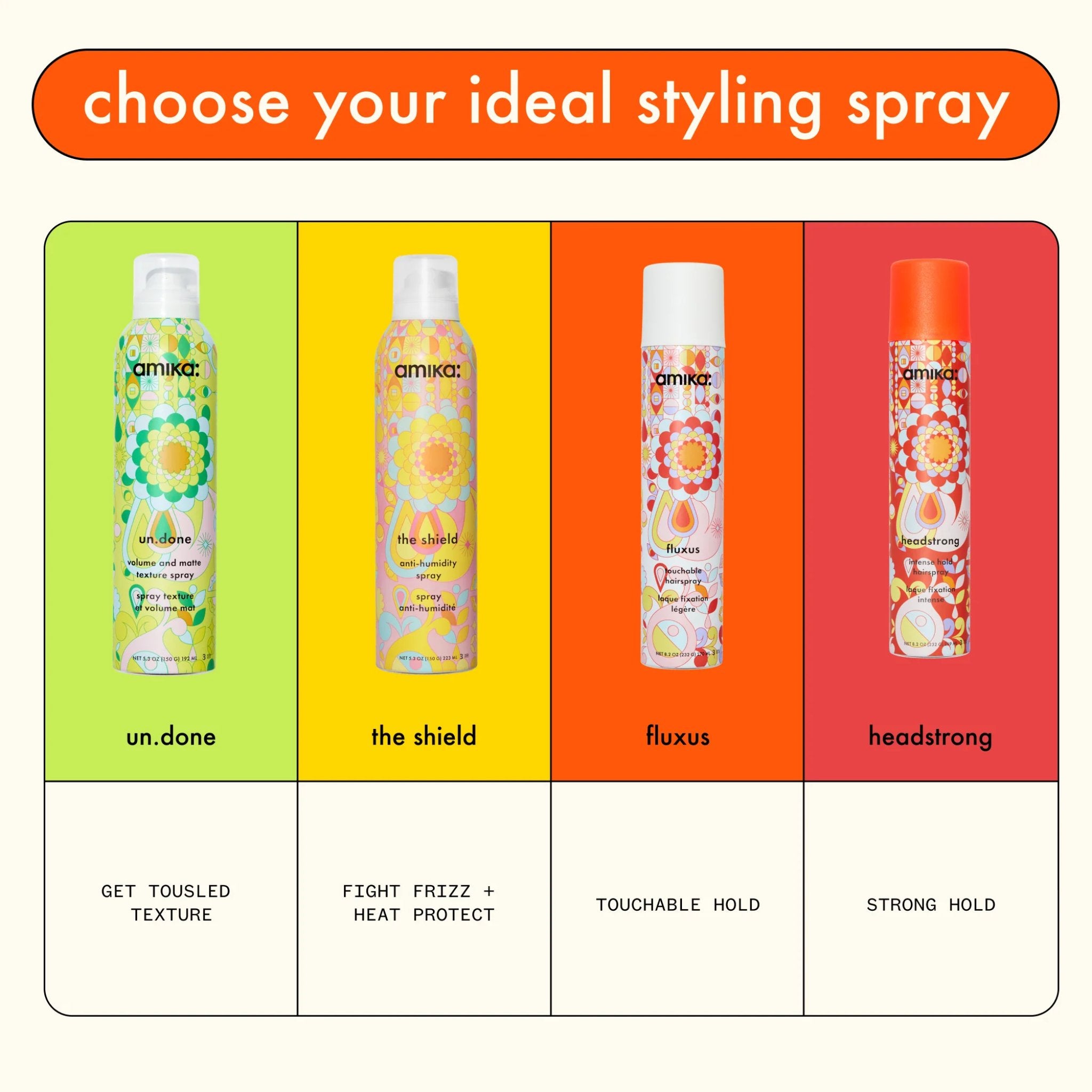 Spray volume et texture mate Amika UN.DONE