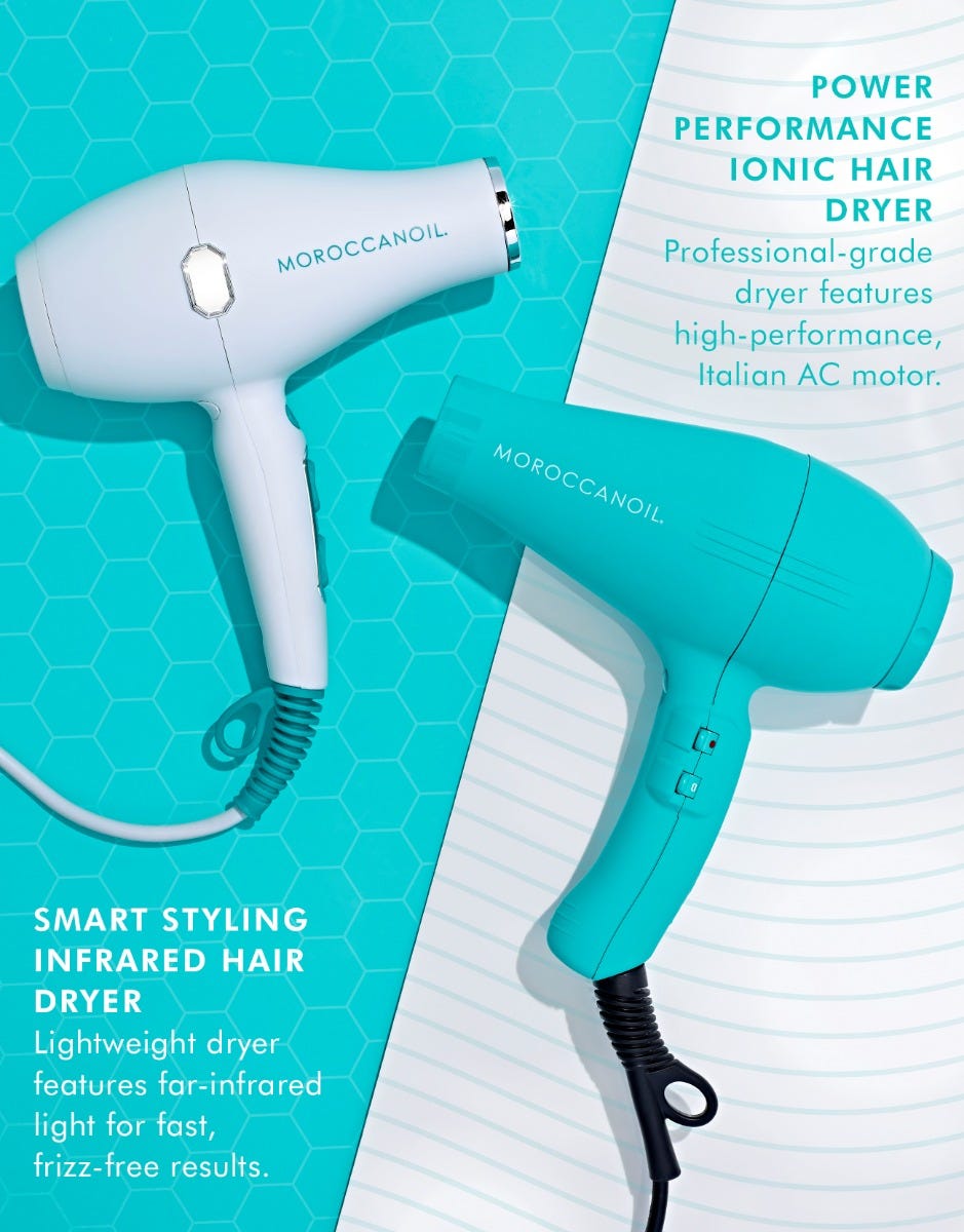 SÈCHE-CHEVEUX INFRAROUGE INTELLIGENT MOROCCANOIL