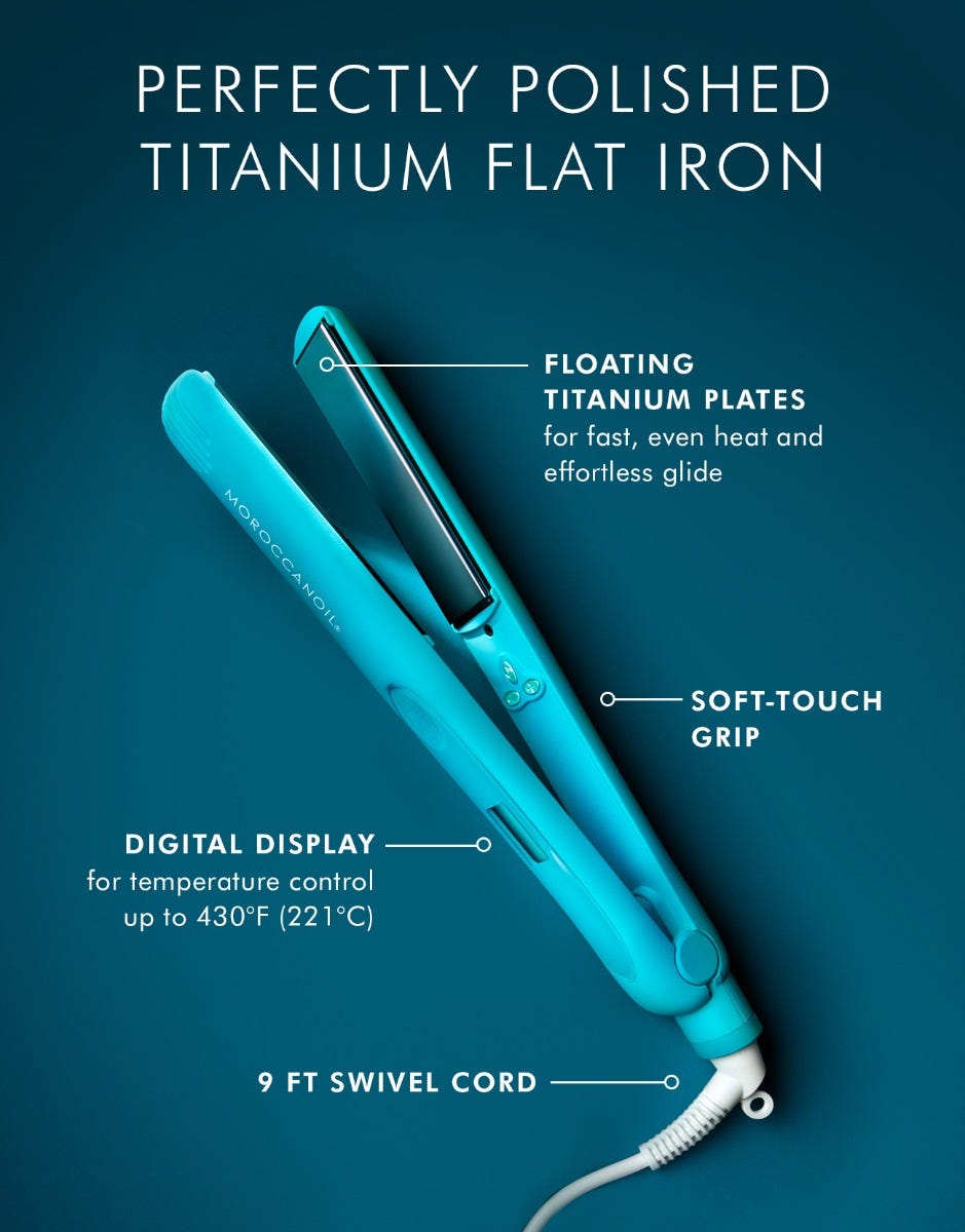 MOROCCANOIL TITANIUM FLAT IRON