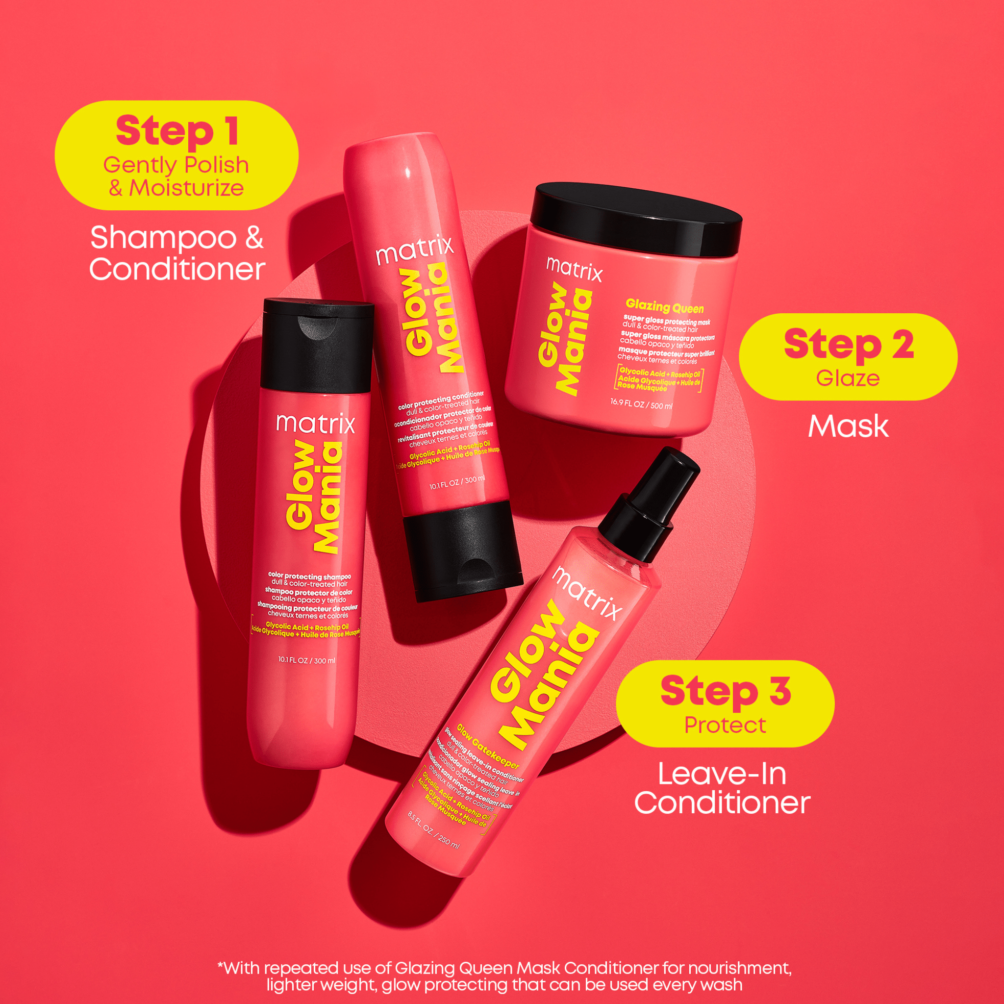 Matrix Glow Mania Color Protection Shampoo