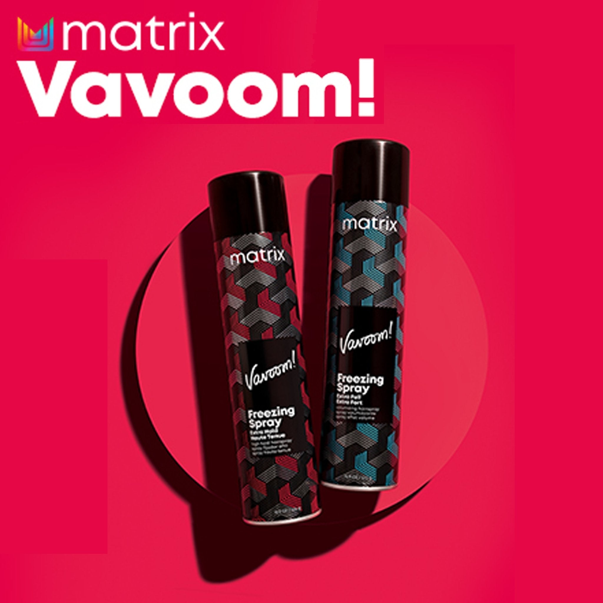 Laque pour cheveux extra secs Matrix Vavoom Triple Freeze