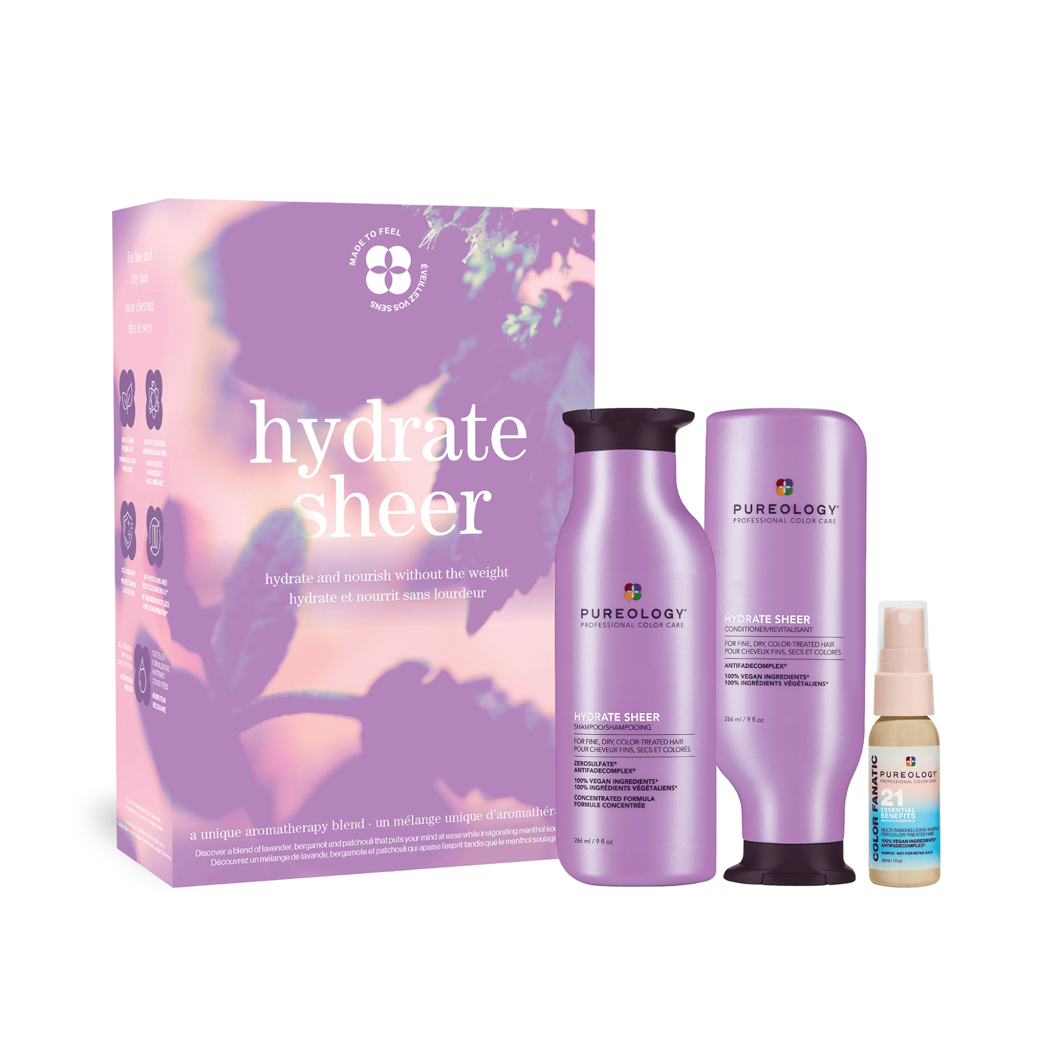 Pureology. Coffret Hydrate Sheer Spring