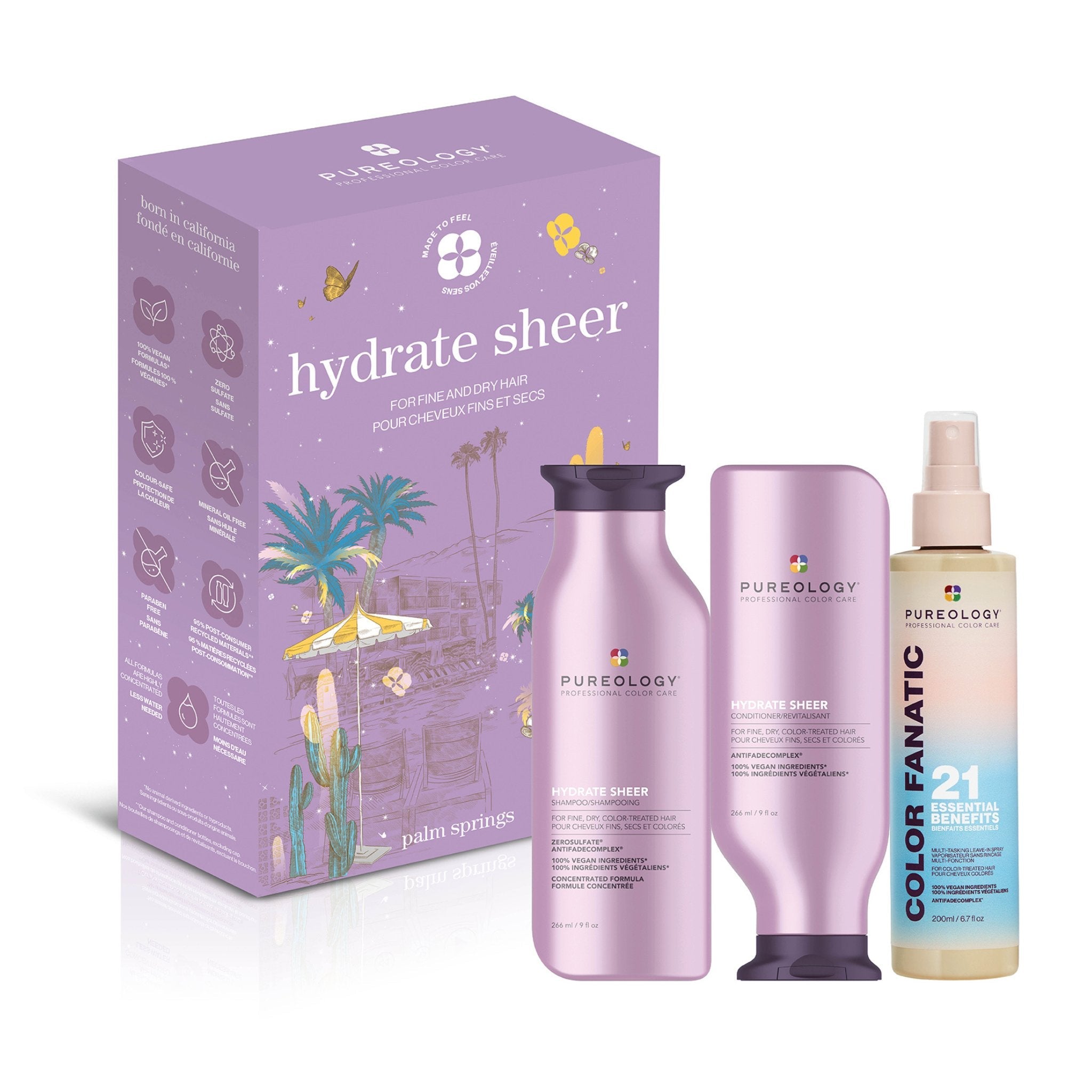 Pureology. Coffret Hydrate Sheer pour les fêtes