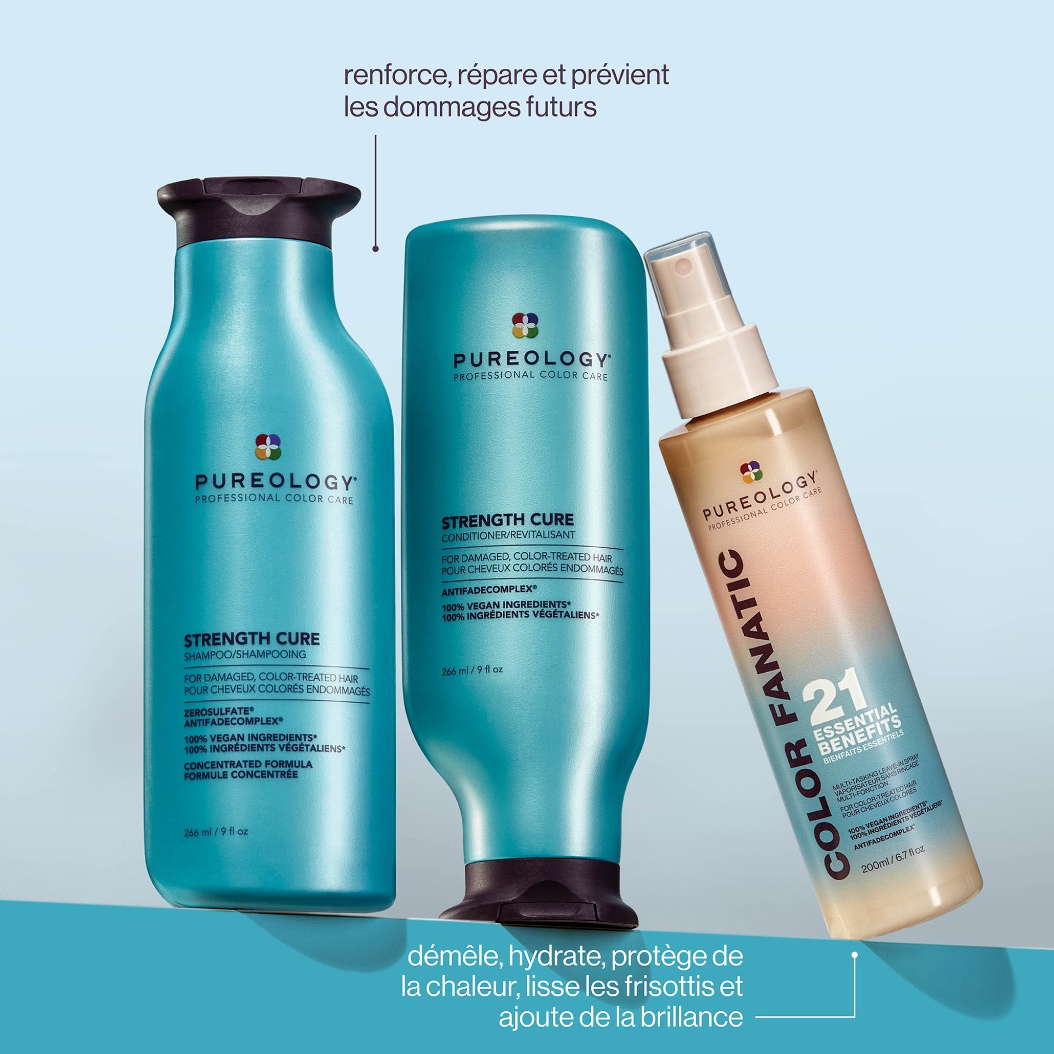 Coffret vacances Pureology. Strength Cure