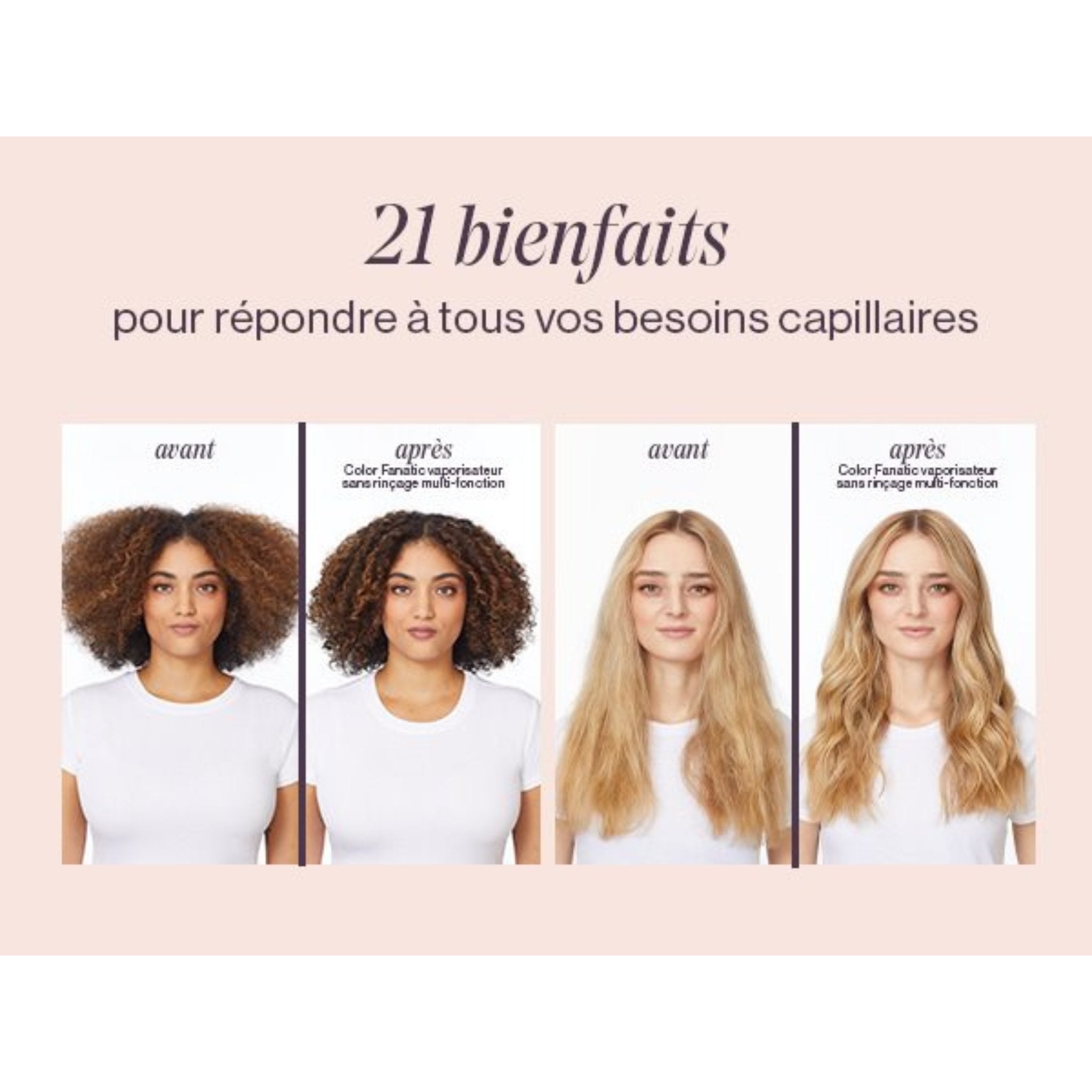 Pureology. Spray sans rinçage 21 en 1 Colour Fanatic - 400 ml