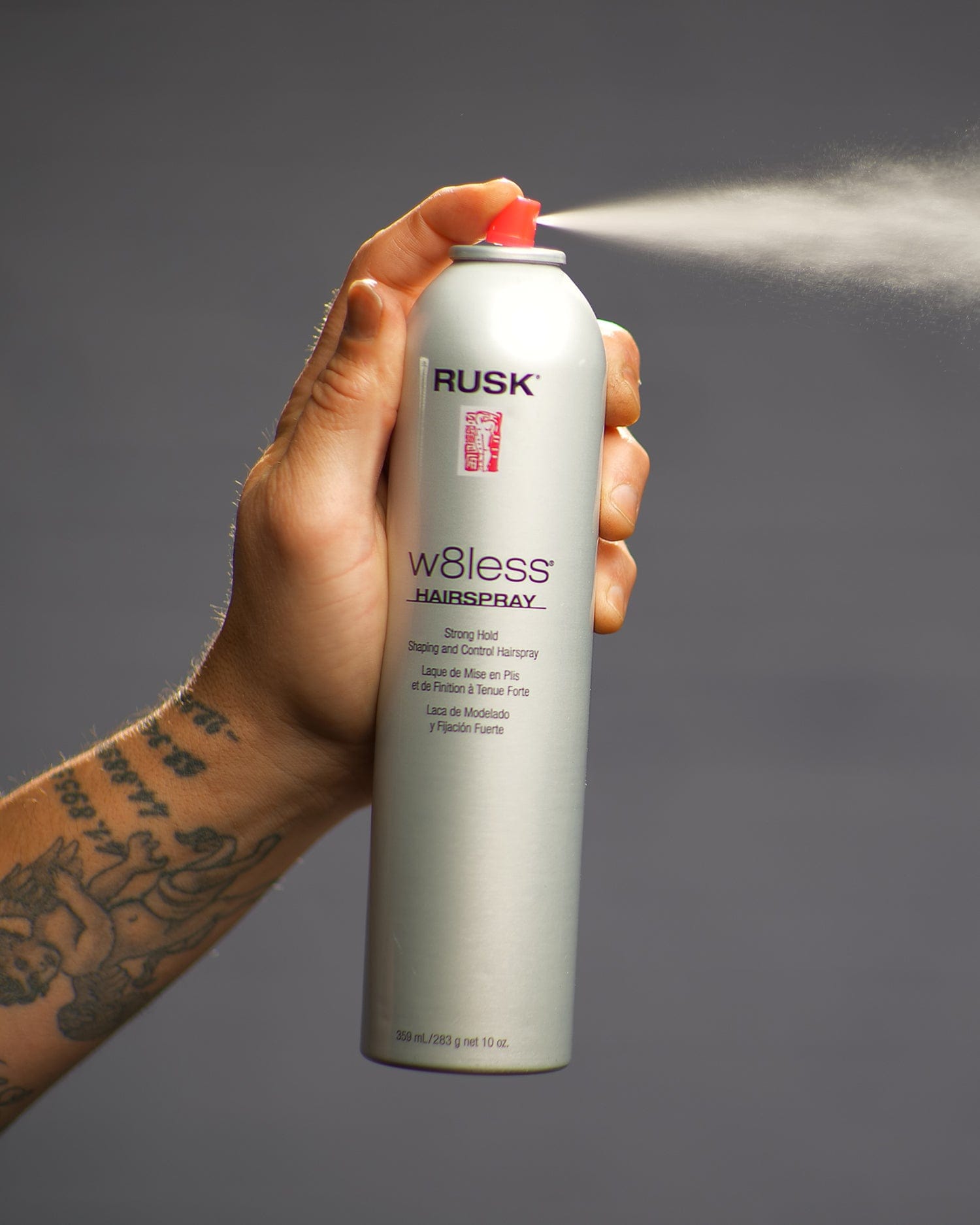 RUSK W8less Strong Hold Hairspray