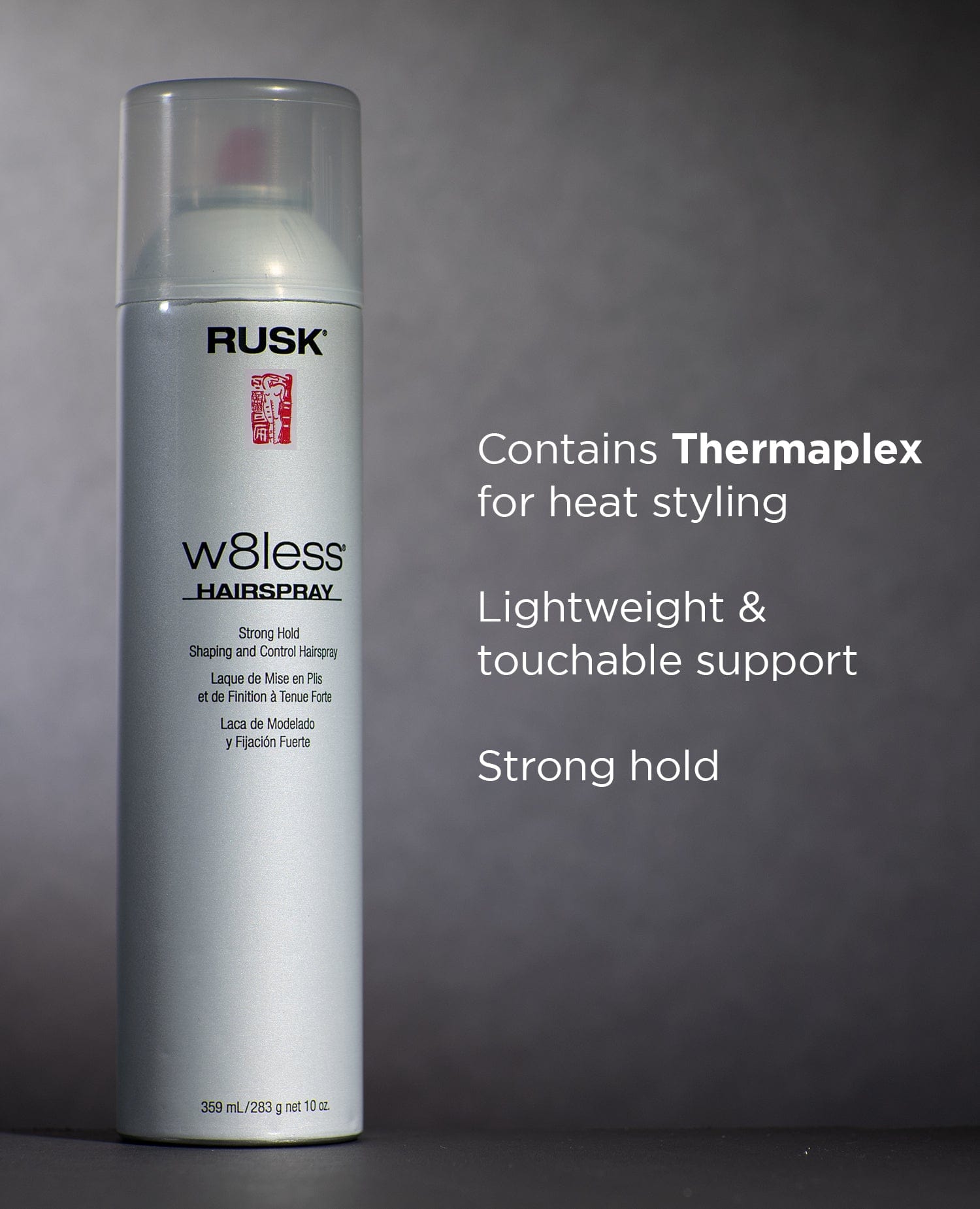 RUSK W8less Strong Hold Hairspray