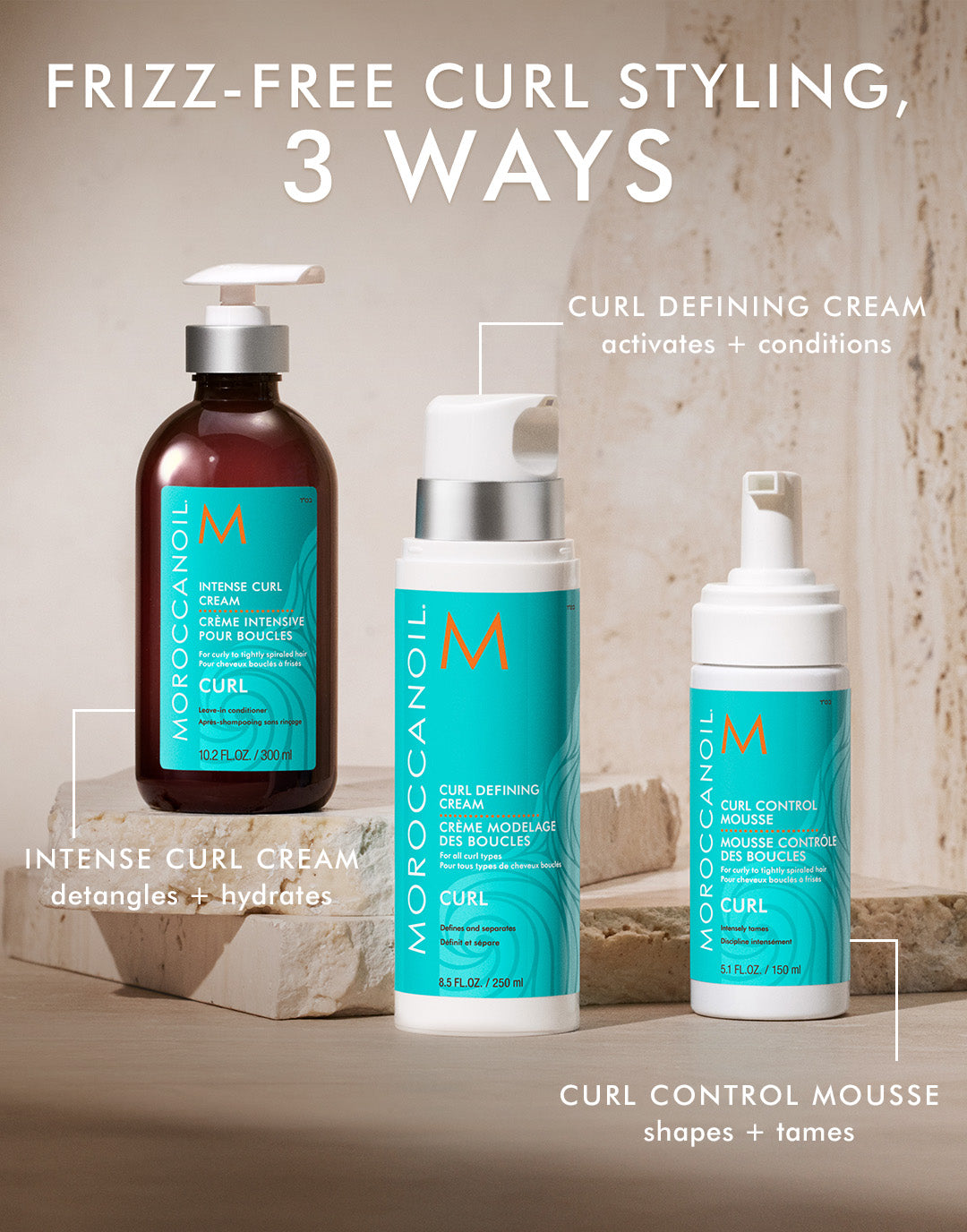 Crème définissante pour les boucles MOROCCANOIL