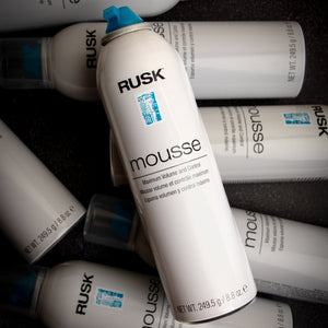 RUSK Maximum Volume and Control Mousse