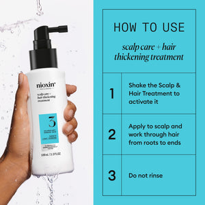 NIOXIN SCALP & HAIR TREATMENT SYSTEM 3