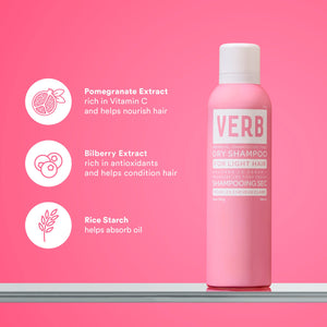 VERB DRY SHAMPOO FOR PALE AND DARK
