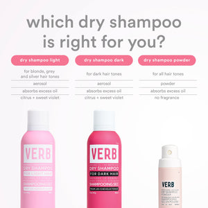 VERB DRY SHAMPOO FOR PALE AND DARK