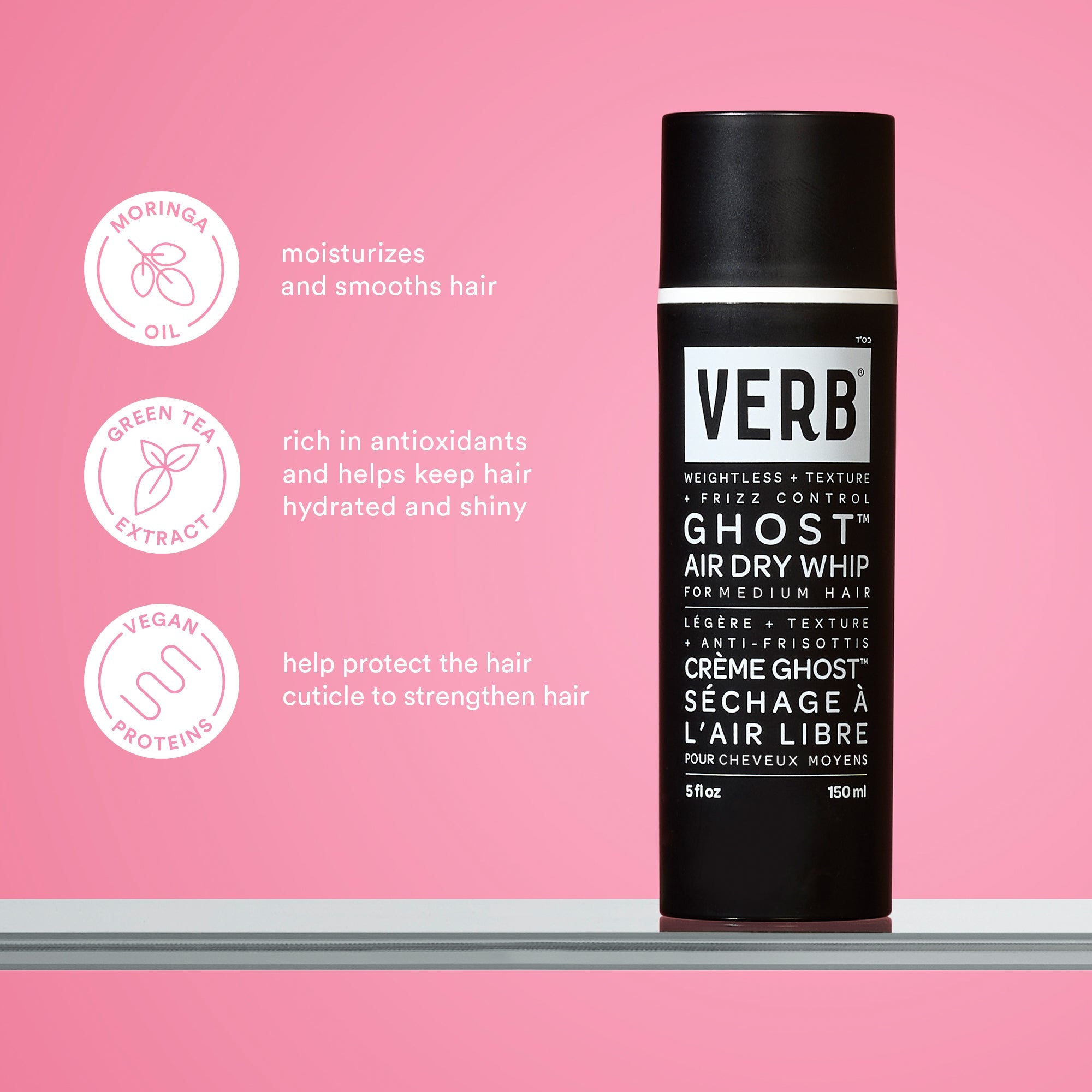 VERB GHOST AIR DRY WHIP 150ML