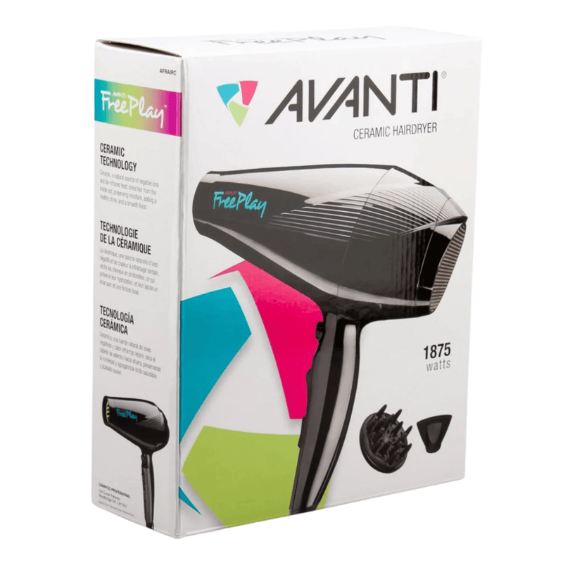 AVANTI Freeplay Tourmaline Ceramic Hairdryer