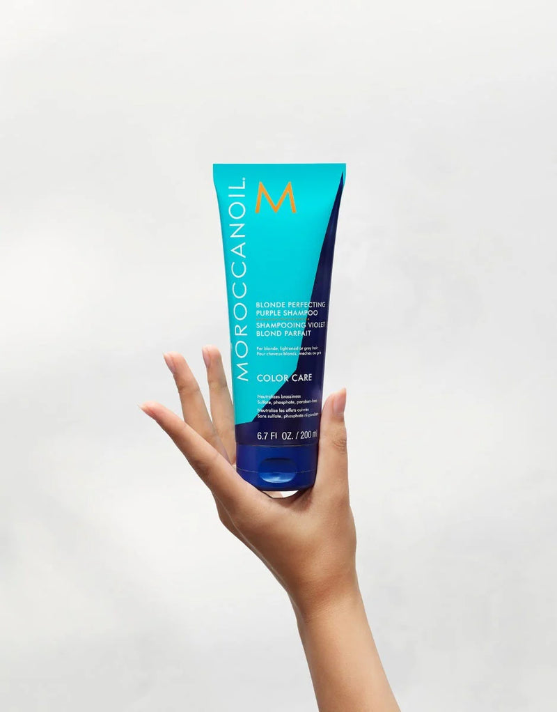 MOROCCANOIL BLONDE PERFECTING PURPLE SHAMPOO
