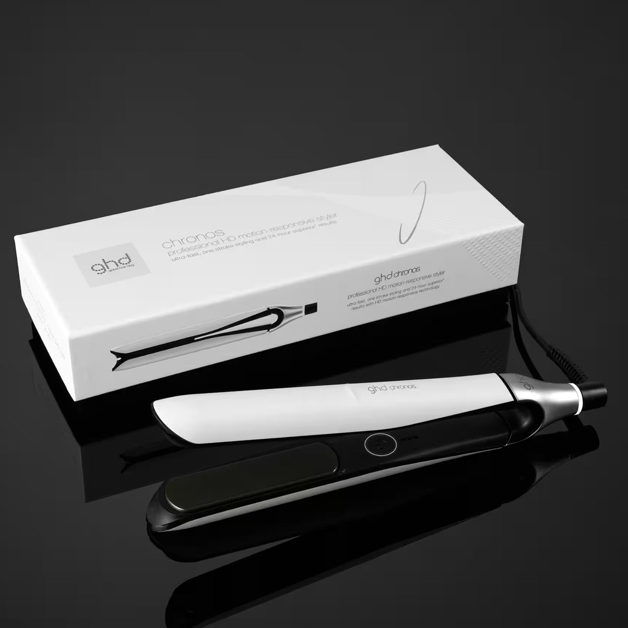 GHD Chronos Flat Iron White