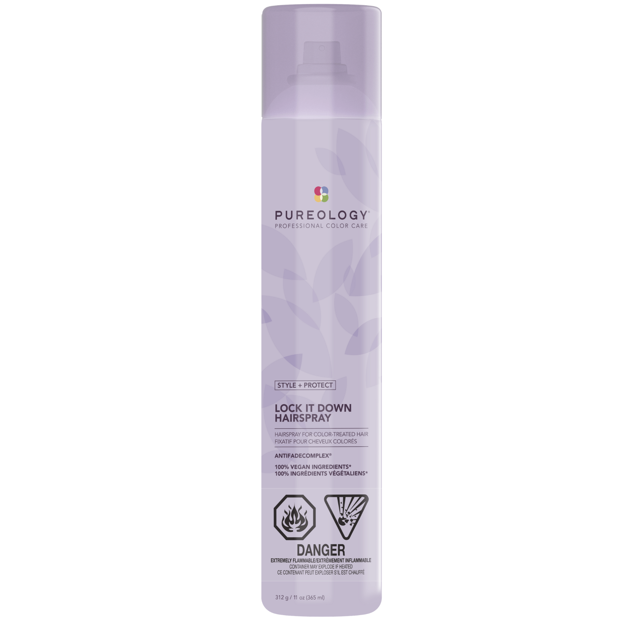 Pureology. Laque Fixation Forte Lock It Down Style + Protect - 312 g