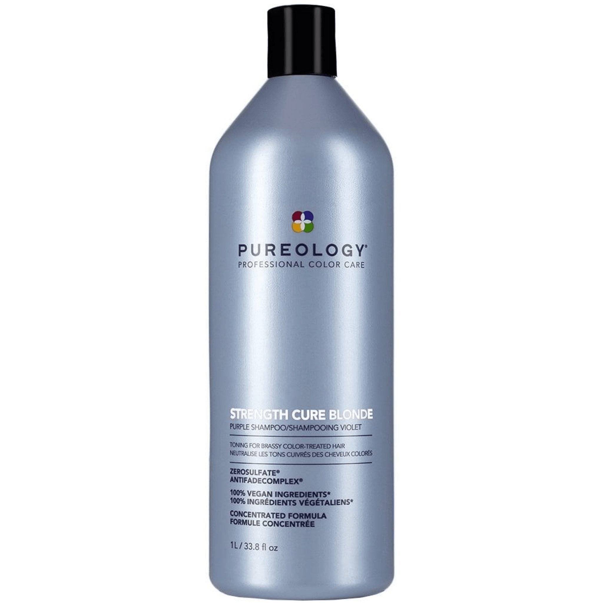 Pureology. Strength Cure Blonde Purple Shampoo - 1000 ml