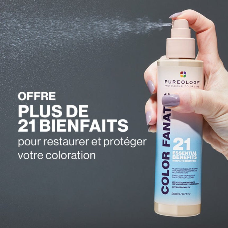 Pureology. Spray sans rinçage 21 en 1 Colour Fanatic - 400 ml