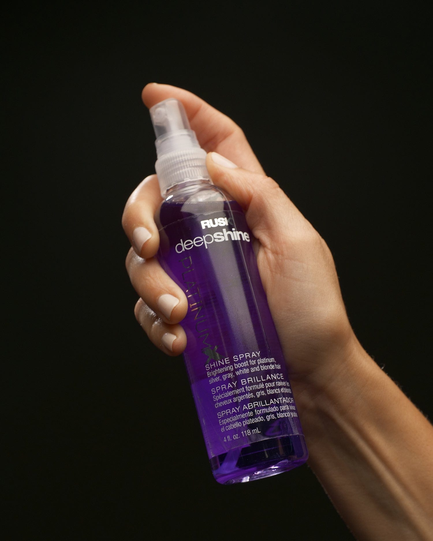 Spray brillance RUSK PlatinumX